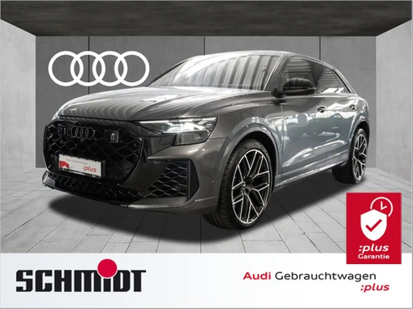 Audi RS Q8 LM23 Laserlicht AHK Pano B&O Adv. Wankst. Grau - 1