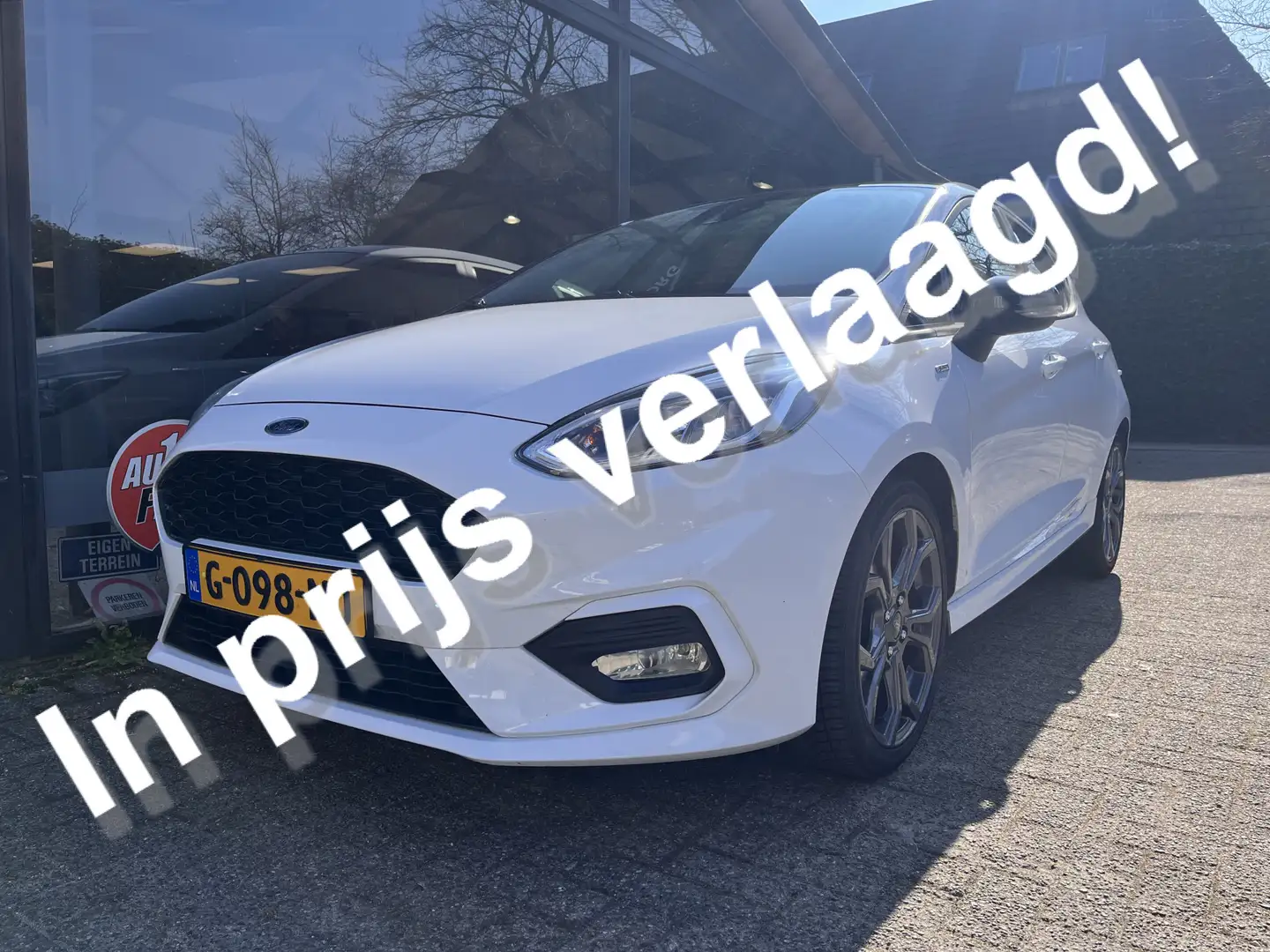 Ford Fiesta 1.0 EcoBoost ST-Line 5drs Or. NL Weiß - 1