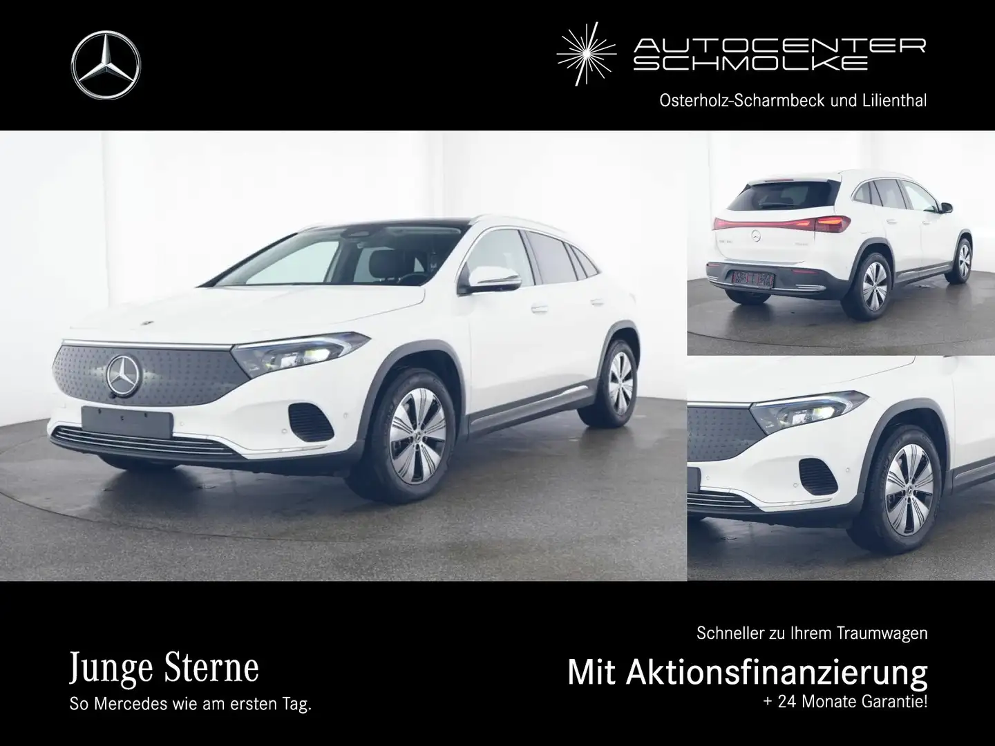 Mercedes-Benz EQA 300 EQA 300 4-M ADVANCED+*AHK*PANORAMA*360°KAMERA* Wit - 1