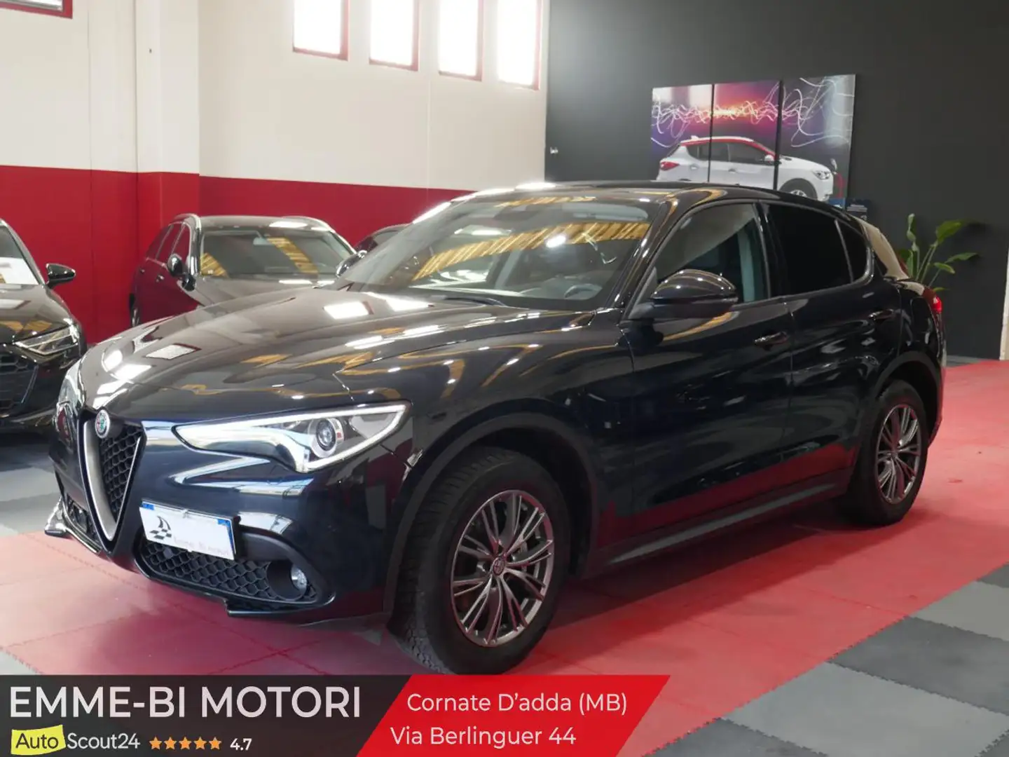 Alfa Romeo Stelvio 2.2 Turbodiesel 210 CV AT8 Q4 Super Noir - 1