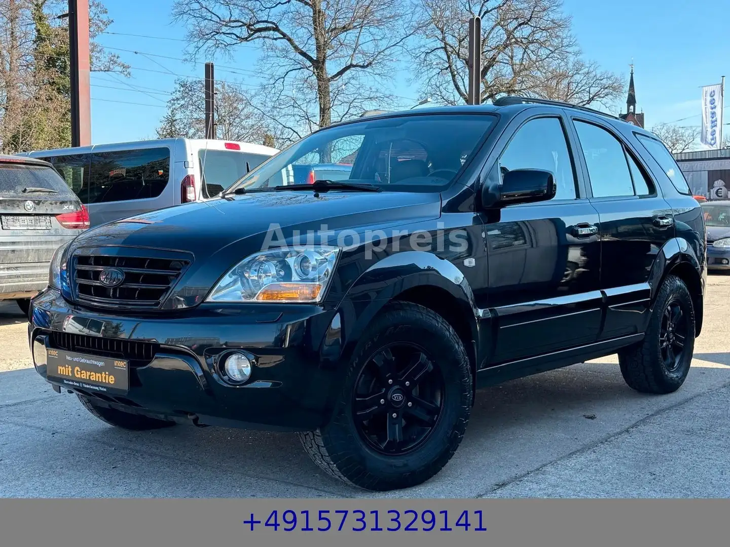 Kia Sorento 2.5 CRDi Klima Leder Automatik AHK Navi Schwarz - 2