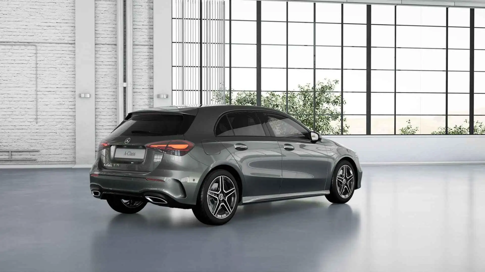 Mercedes-Benz A 250 250e Star Edition AMG Line | Panoramaschuifdak | N Grau - 2