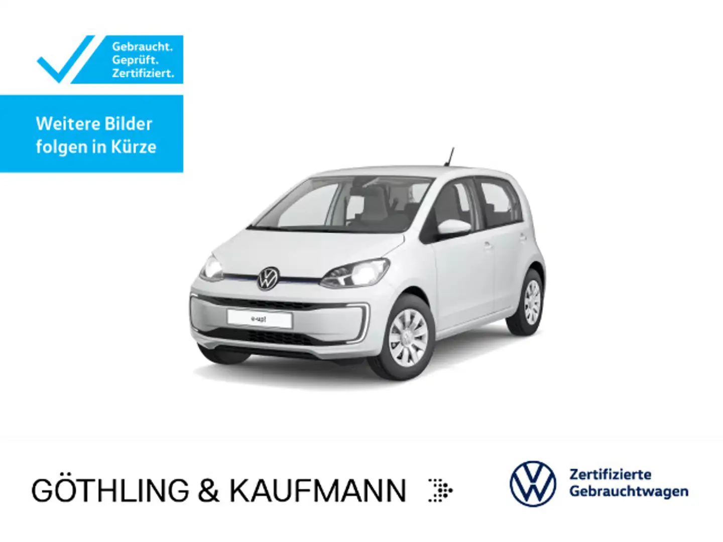 Volkswagen e-up! move up! 61kW*KAM*SHZ*GRA*MFL* Blanc - 1