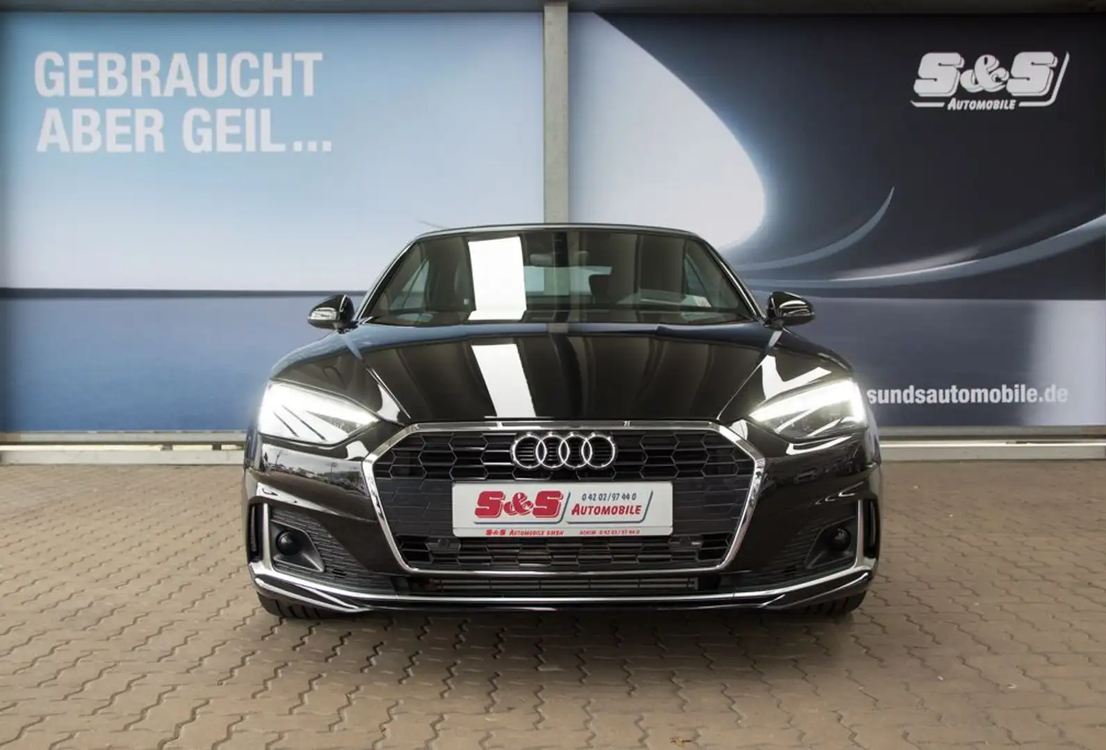 Audi A5 Cabrio 40 TFSI advanced MATRIX/NAVI/VIRTUAL Schwarz - 2
