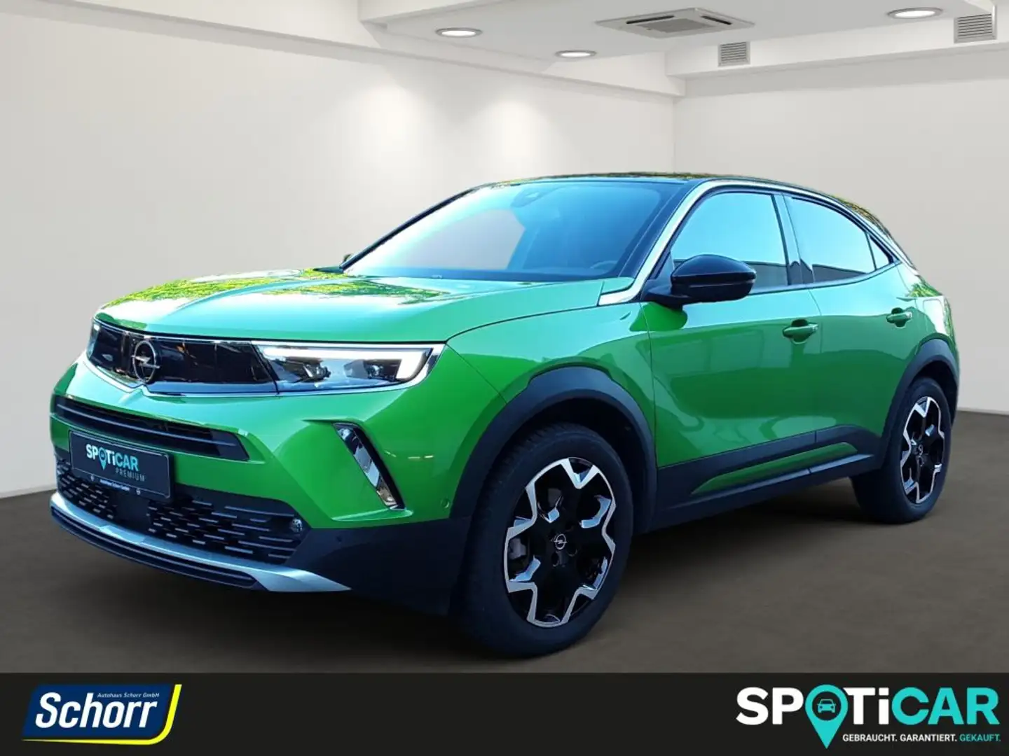 Opel Mokka-E Ultimate Vert - 1
