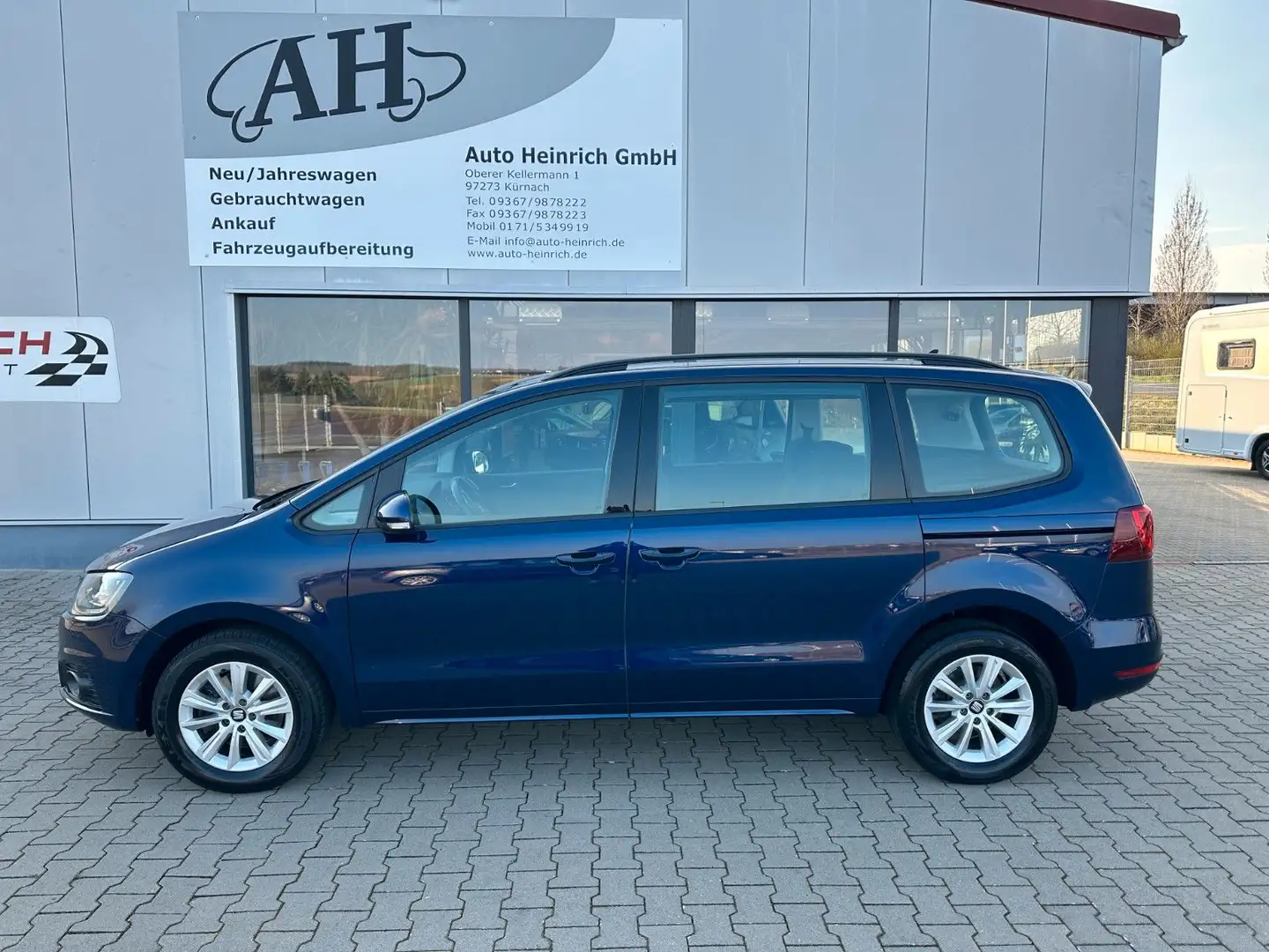 SEAT Alhambra 2,0 TDI DSG Style Allrad AHK/7-Sitze Azul - 2