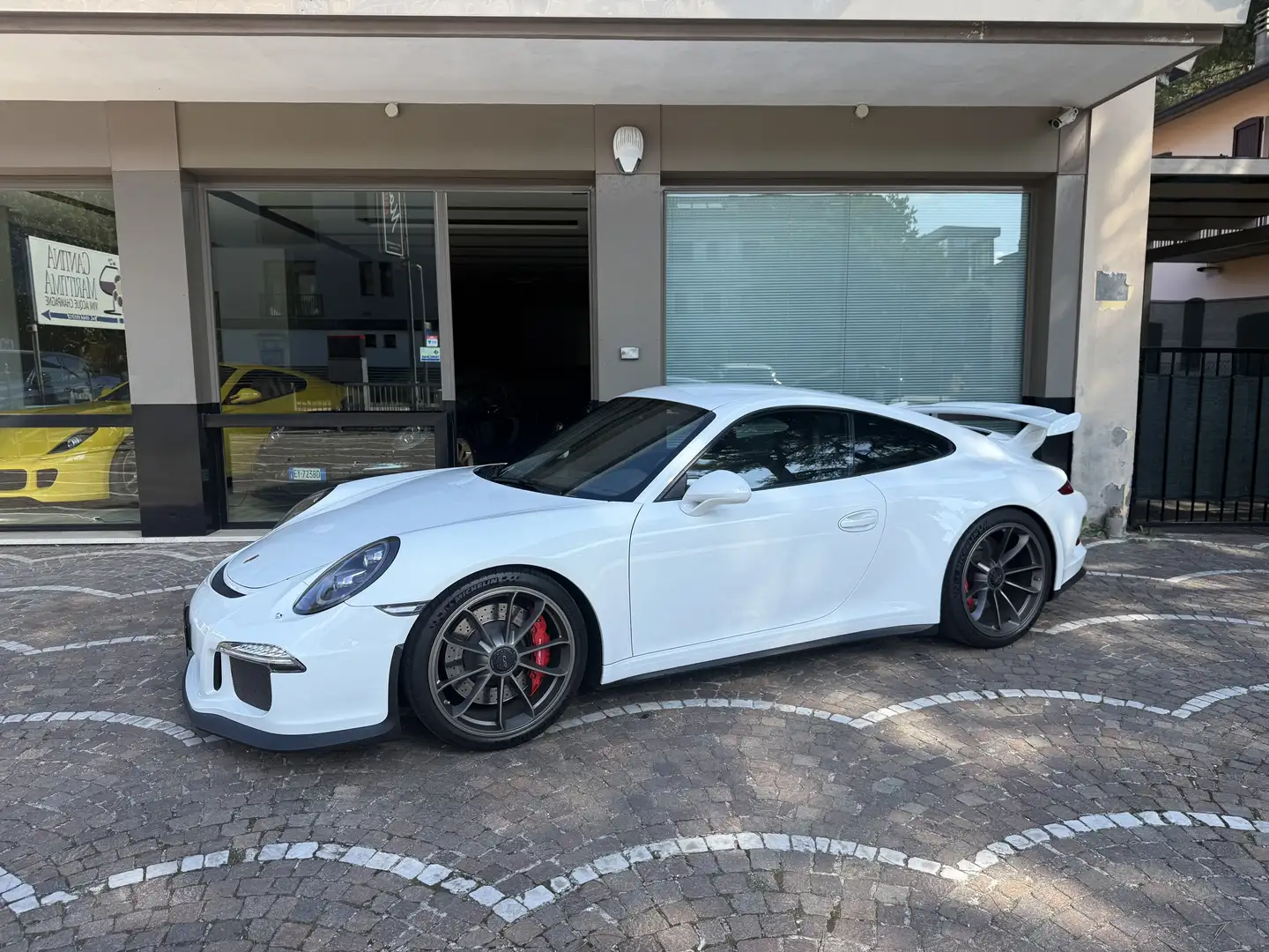 Porsche 991 911 Coupe 3.8 GT3  -  Prima vernice - mai pista Weiß - 2