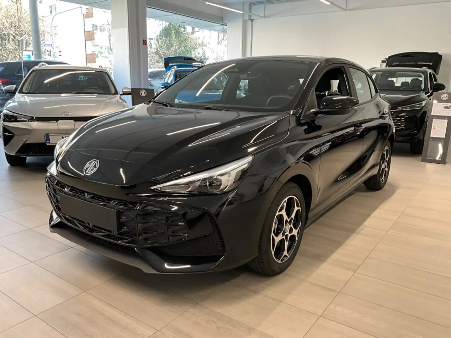 MG MG3 Comfort Schaltgetriebe SpurH PDC ACC LM KAM Zwart - 2