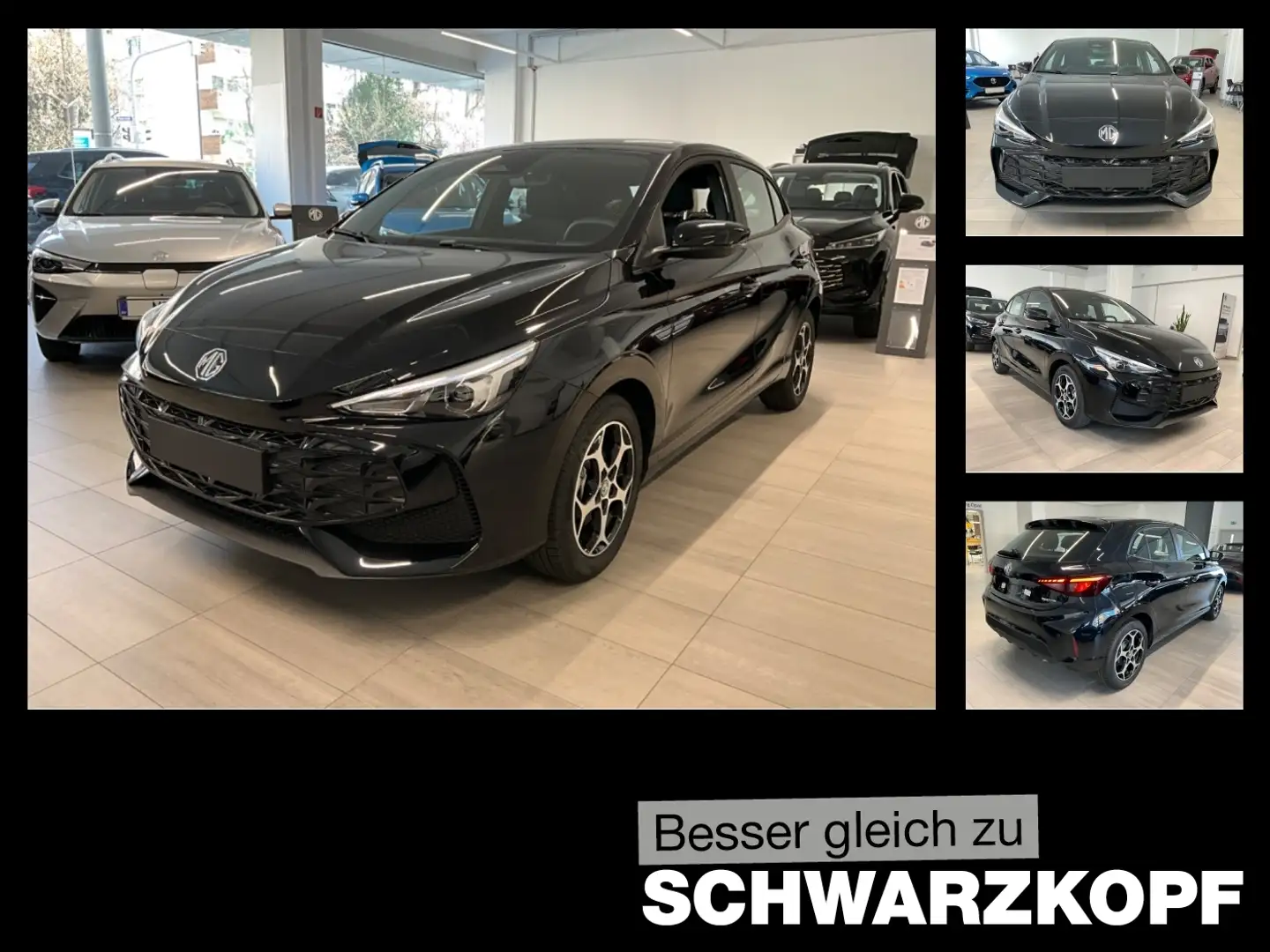 MG MG3 Comfort Schaltgetriebe SpurH PDC ACC LM KAM Nero - 1