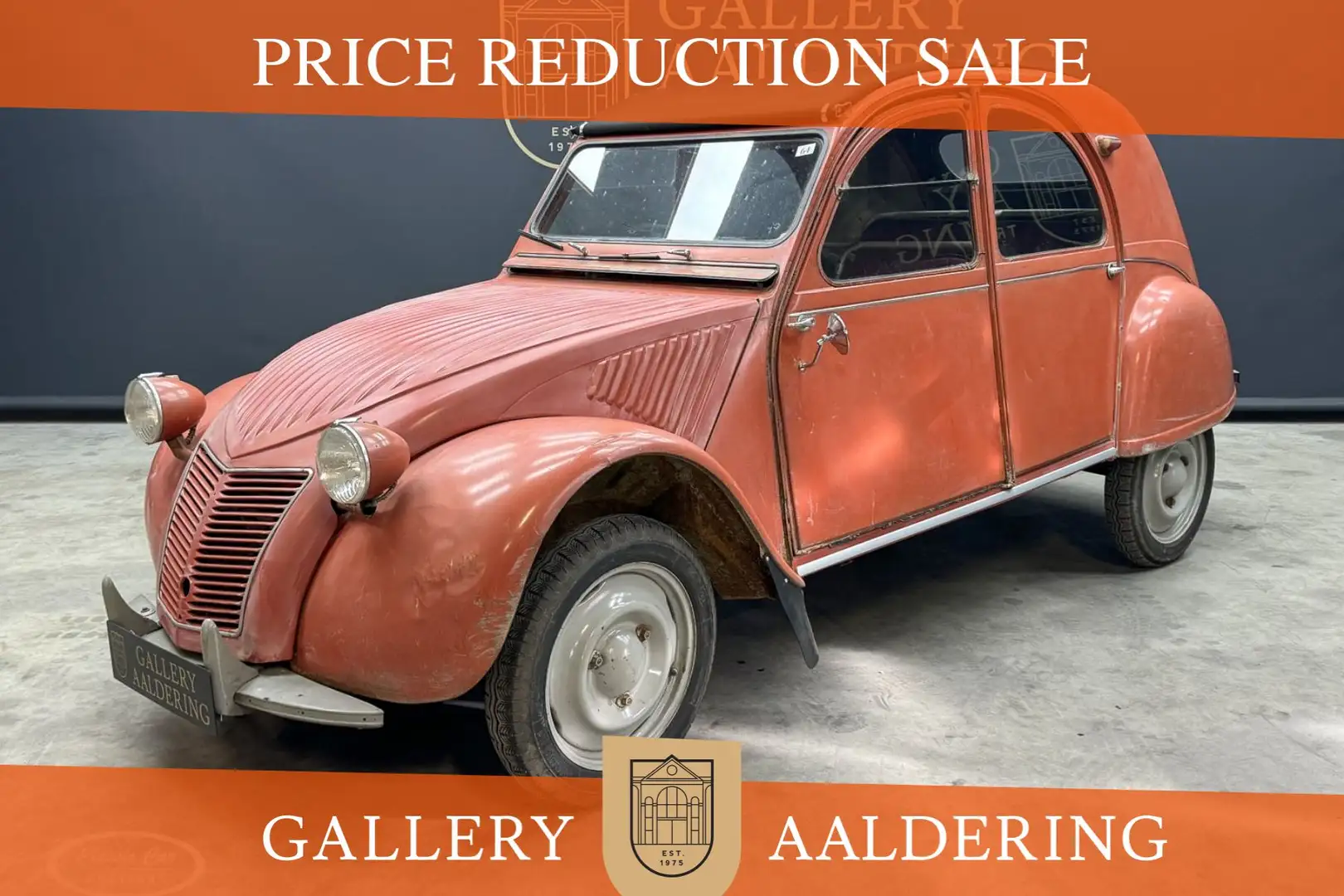 Citroen 2CV AZ Trade-in-car PRICE REDUCTION! Found in a barn a Червоний - 1