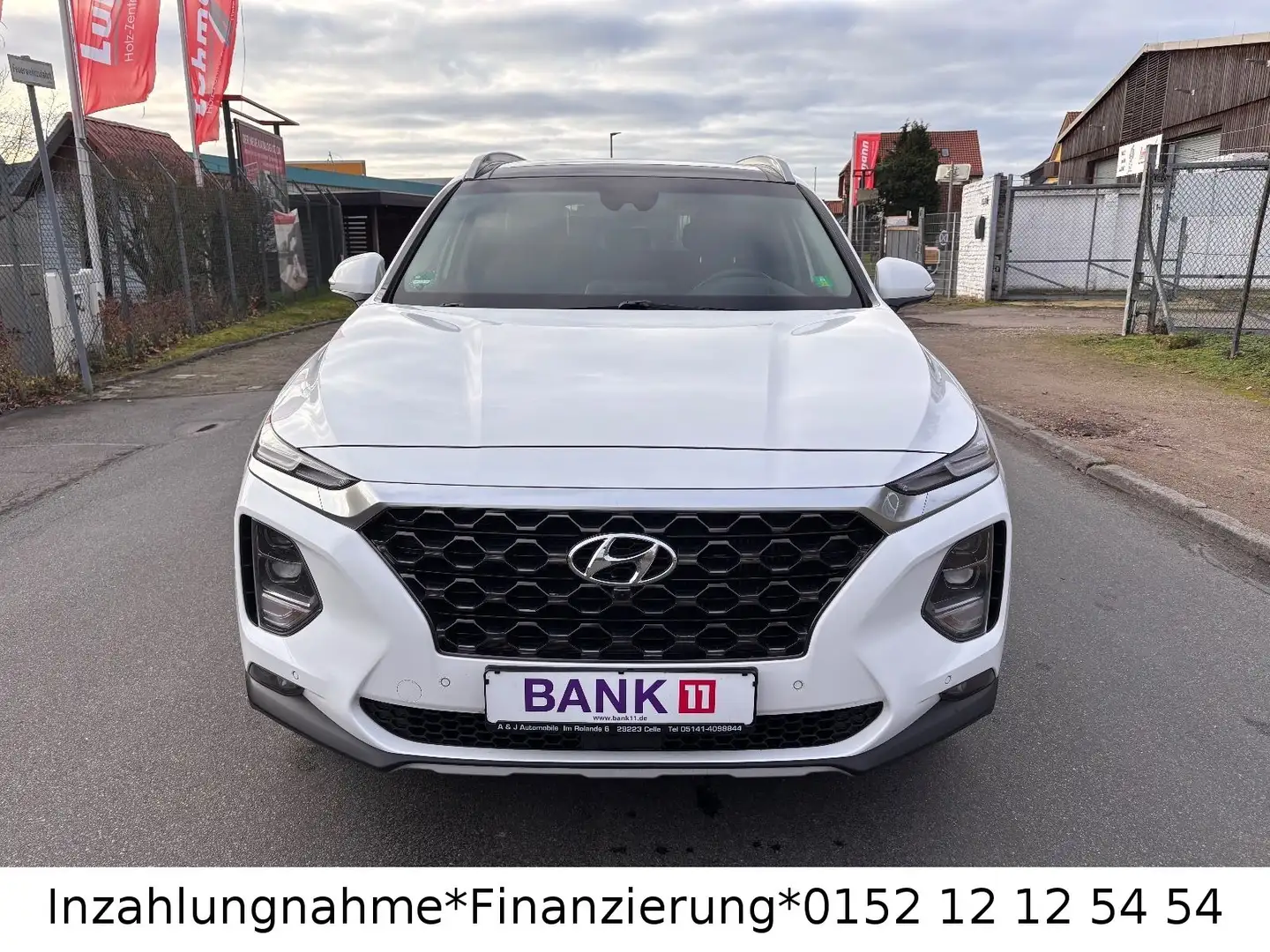 Hyundai SANTA FE Premium 2WD Blanc - 1