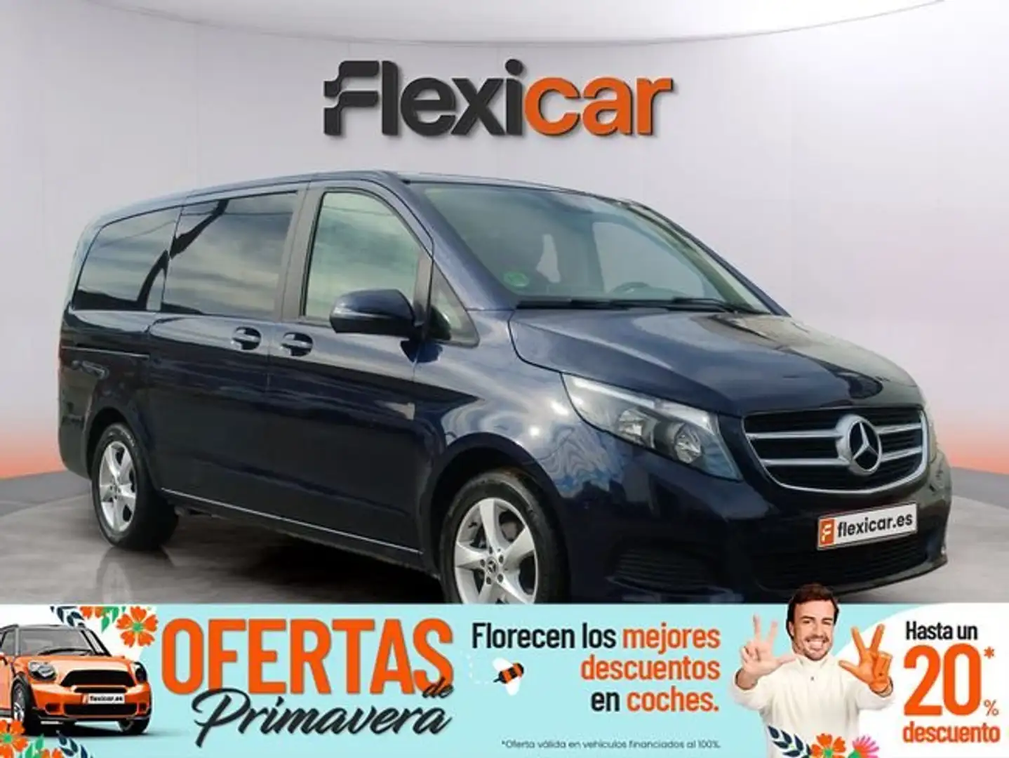 Mercedes-Benz V 220 d Advantage Largo - 5P (2018) Azul - 1