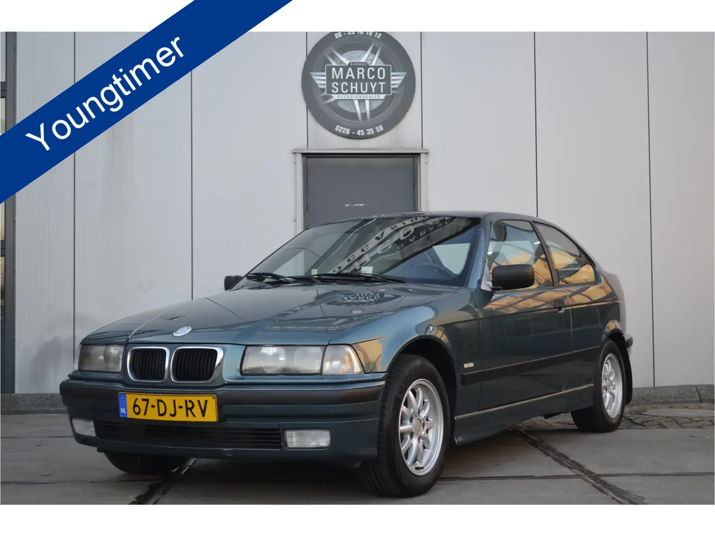 BMW 316 3-serie Compact 316i YOUNTIMER Grün - 1