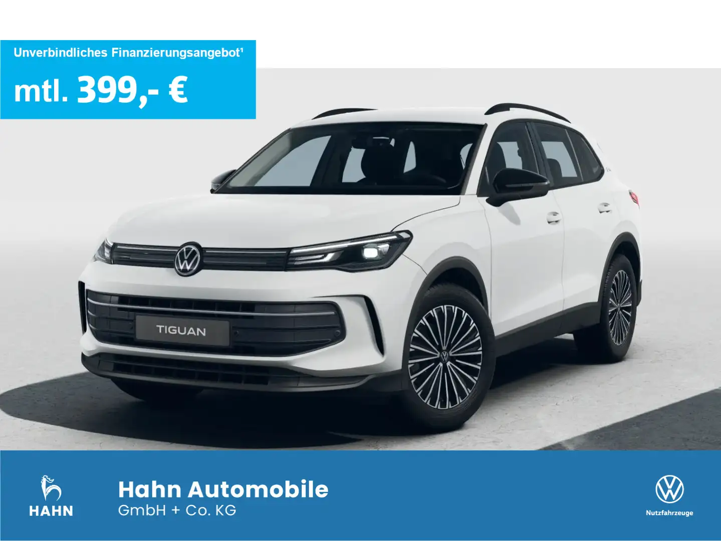 Volkswagen Tiguan GOAL 1.5l eTSI 110KW NAVI PLUS-PAKET AHK Weiß - 1