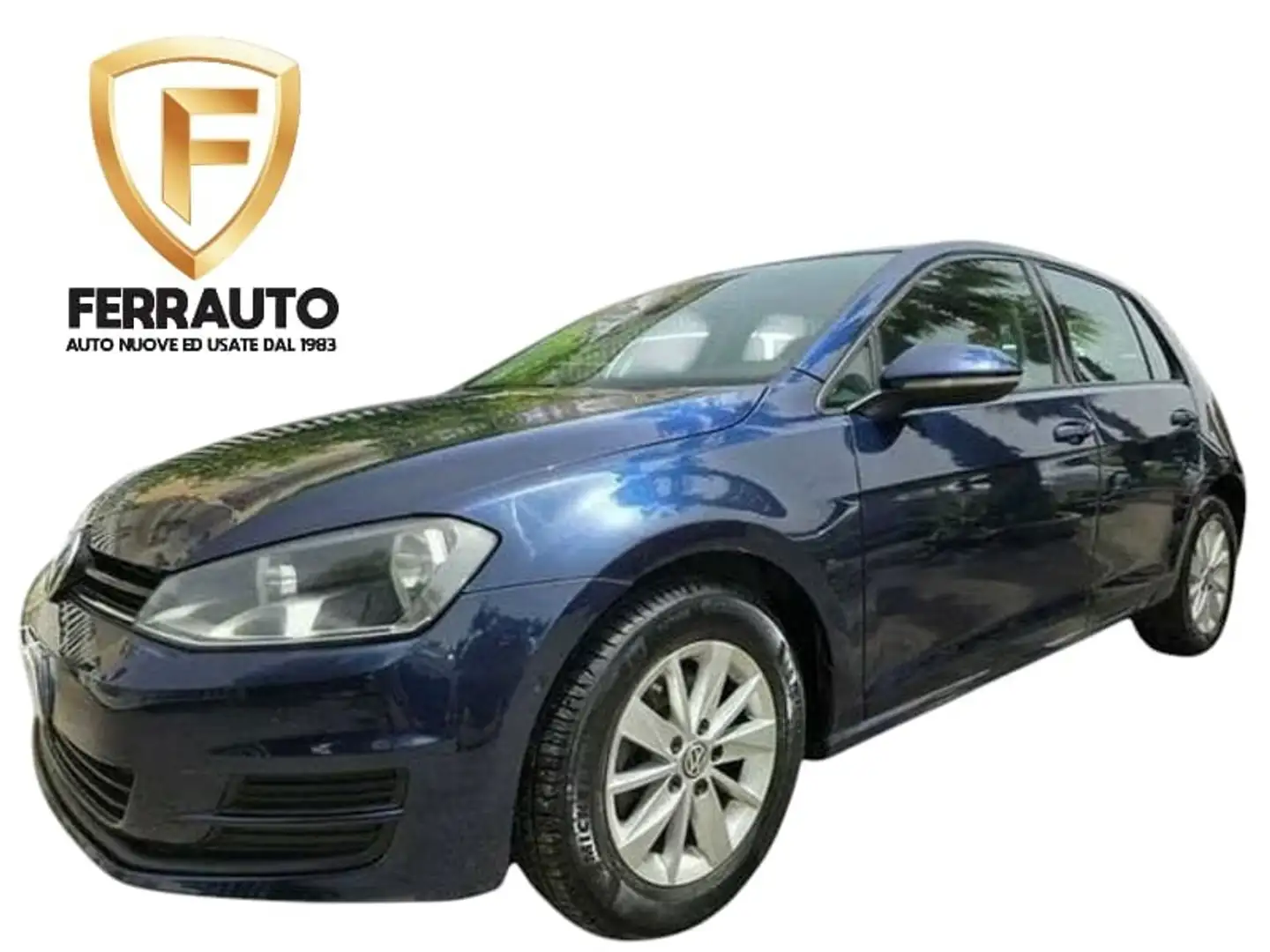 Volkswagen Golf 1.6TDI 105CV HIGHLINE CERTIFICATA - GARANZIA Blu/Azzurro - 1