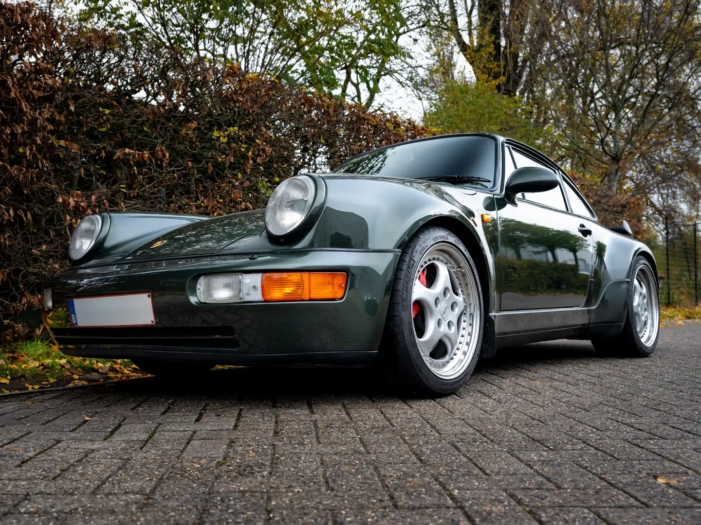 Porsche 964 911 Turbo 3.6*Collector*Oak-Green*Full History Grün - 2