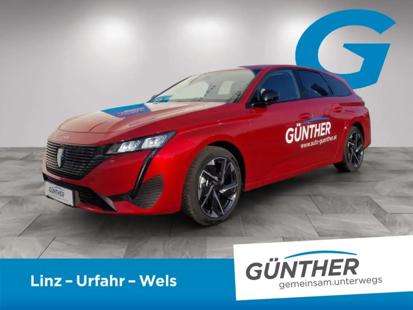 Peugeot 308 SW Allure BHDi 130 EAT8 Rood - 1