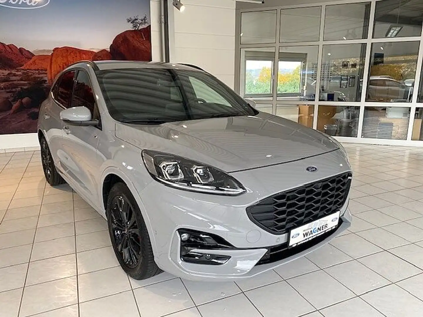Ford Kuga Hybrid 2.5  FHEV GRAPHITE TECH EDITION/nur 2000 km Grau - 1