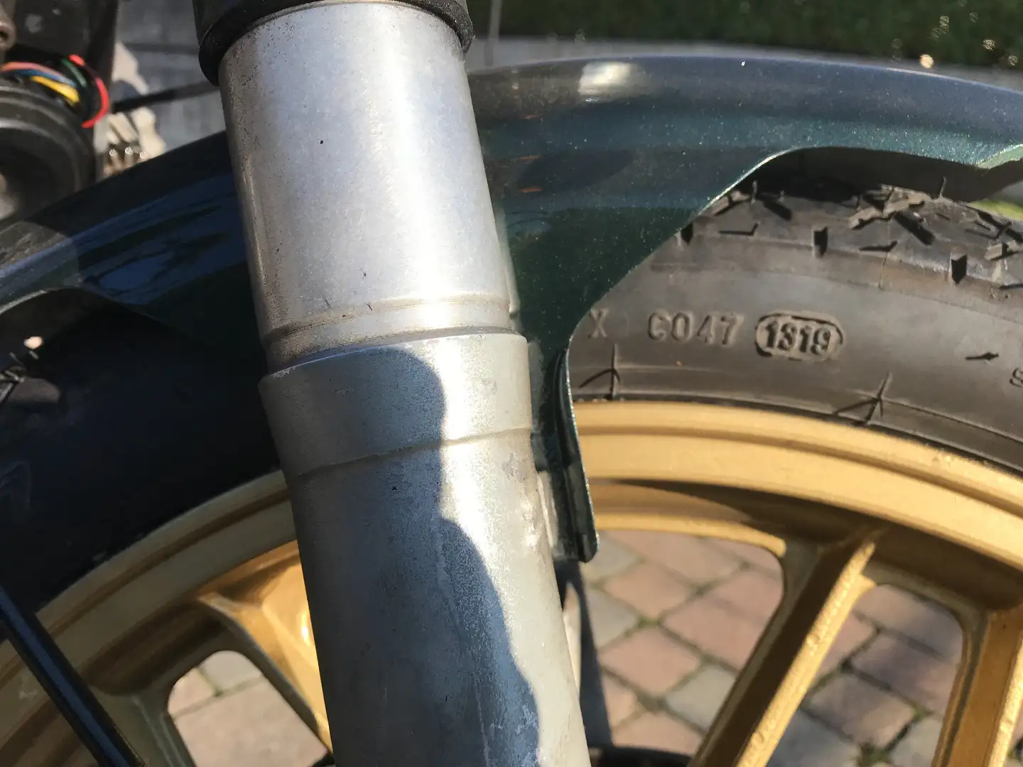 Moto Guzzi V 50 3 serie Verde - 2