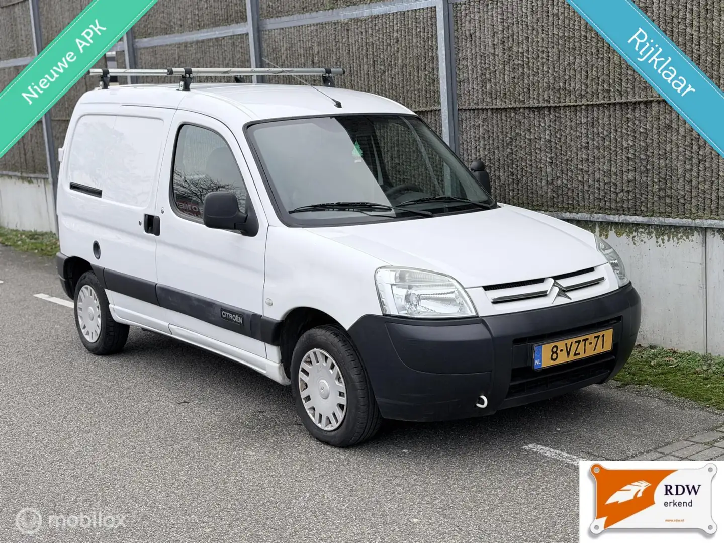 Citroen Berlingo bestel 1.4i 600 GRIJSKENTEKEN/NWE APK/NETTE BUS - 1