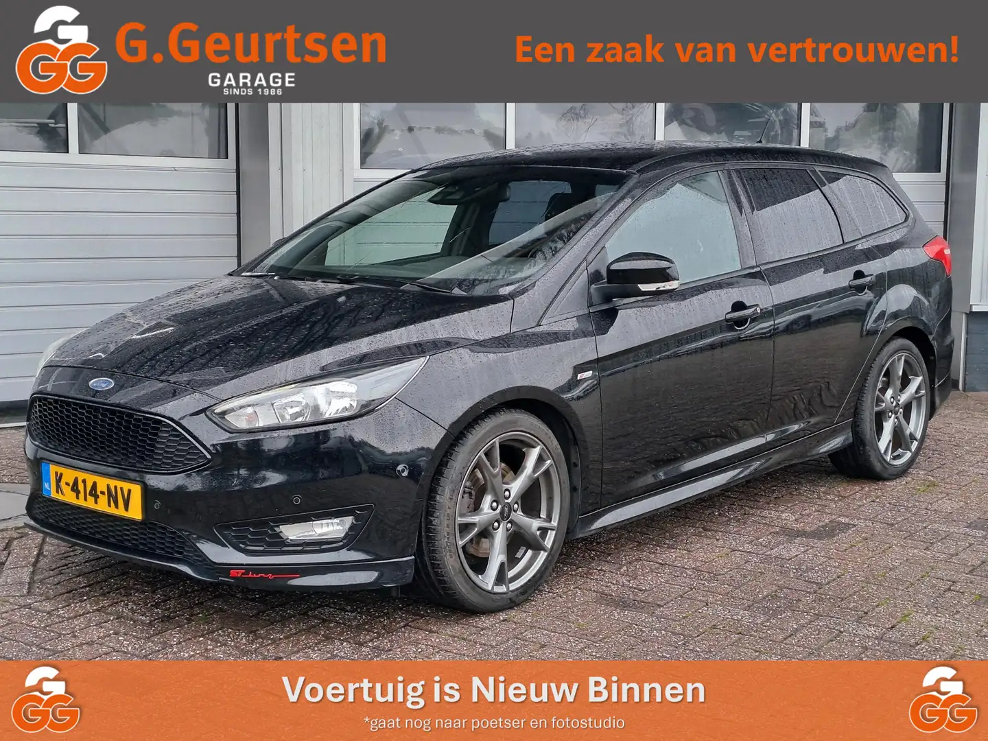 Ford Focus Wagon 2.0 TDCI Titanium, ST-Line, Stoel/Stuurverwa Zwart - 1