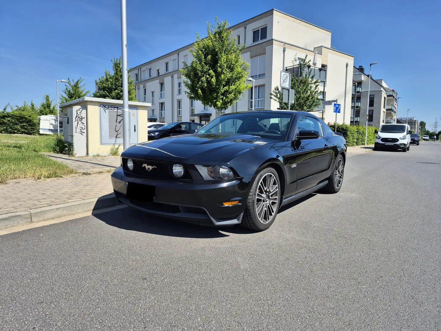 Ford Mustang GT 5.0 CLEAN CARFAX Чорний - 2