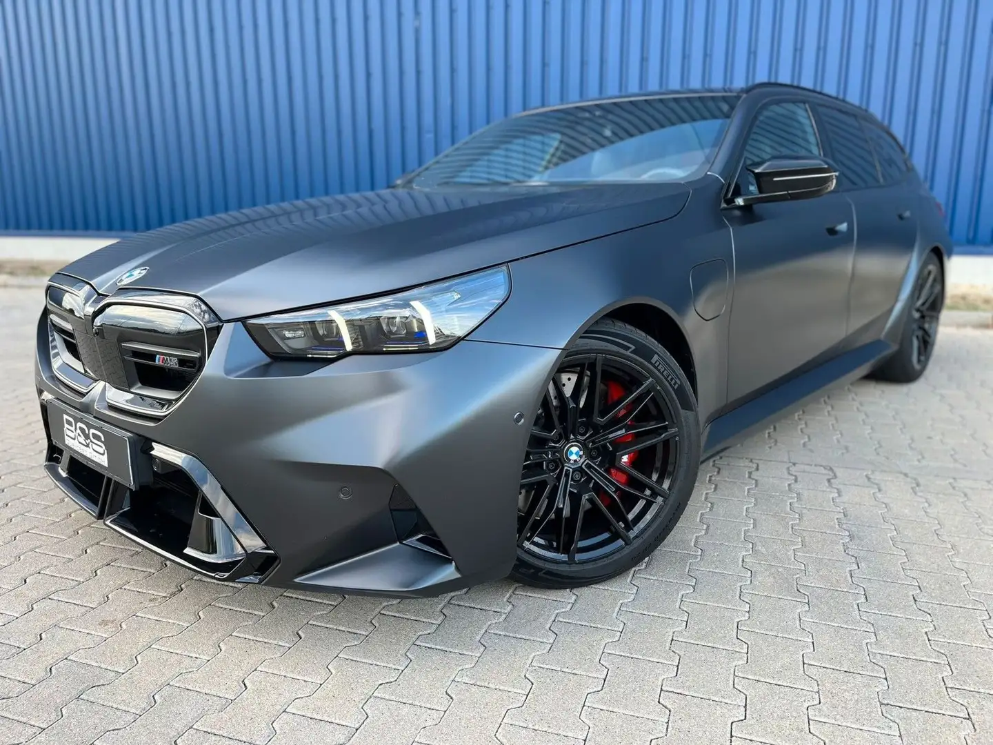 BMW M5 Touring ACC,HUD,B&W, Gris - 1