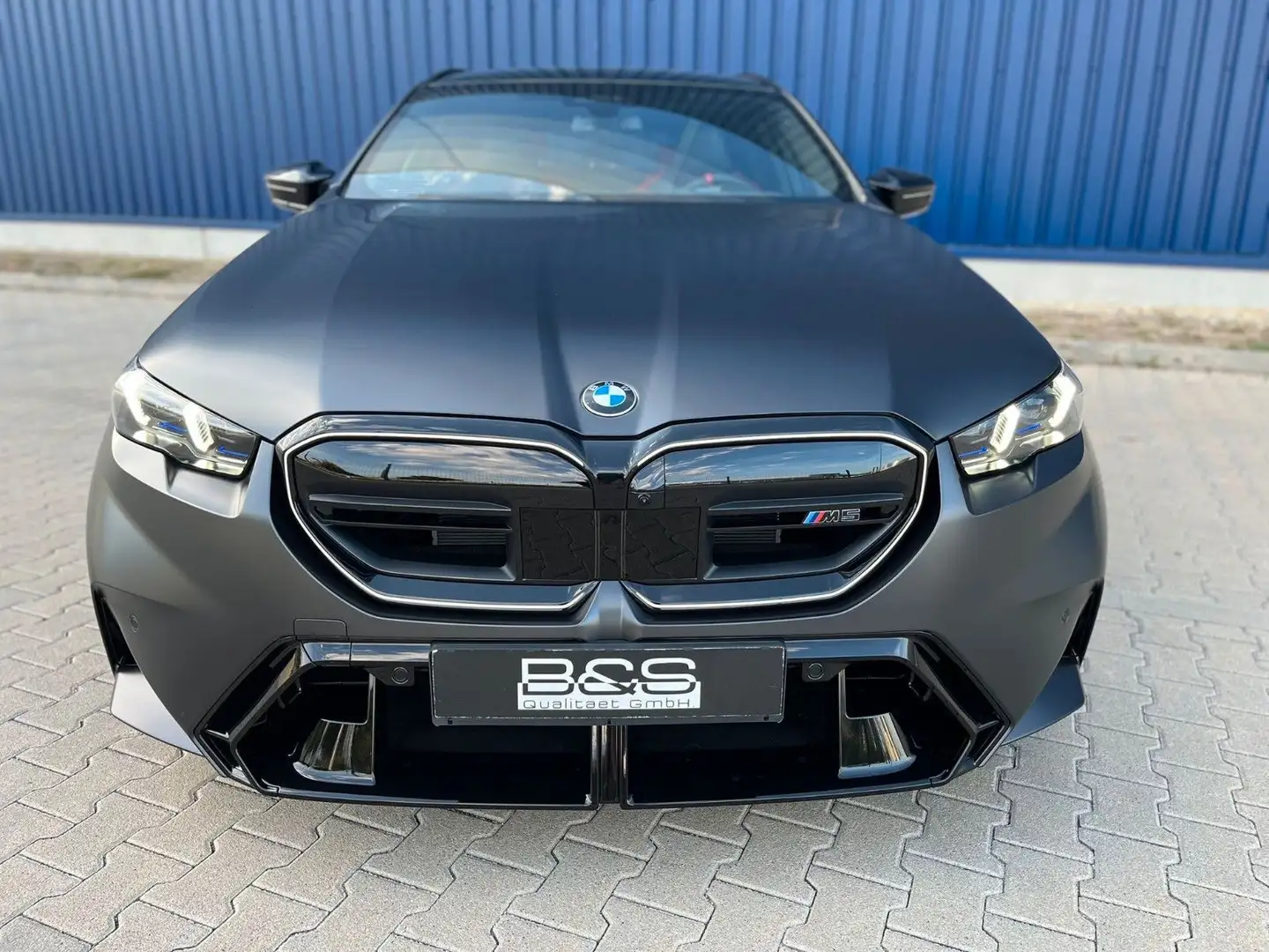 BMW M5 Touring ACC,HUD,B&W, Gris - 2
