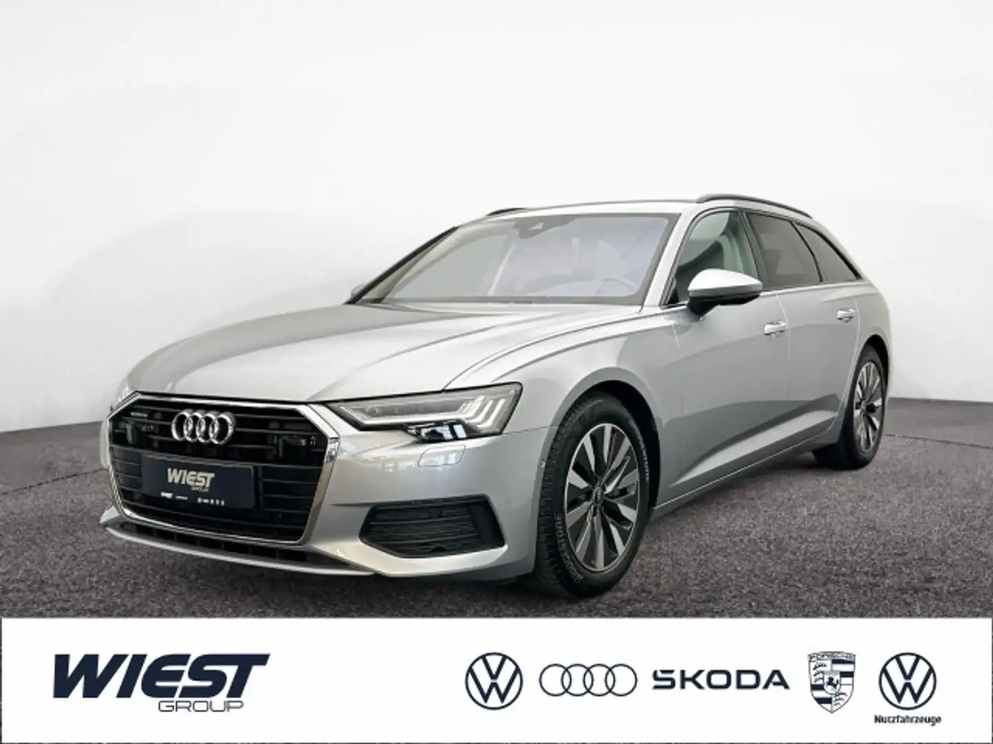 Audi A6 45 TDI qu. S tronic, MATRIX/VIRTUAL/KAM Silber - 1