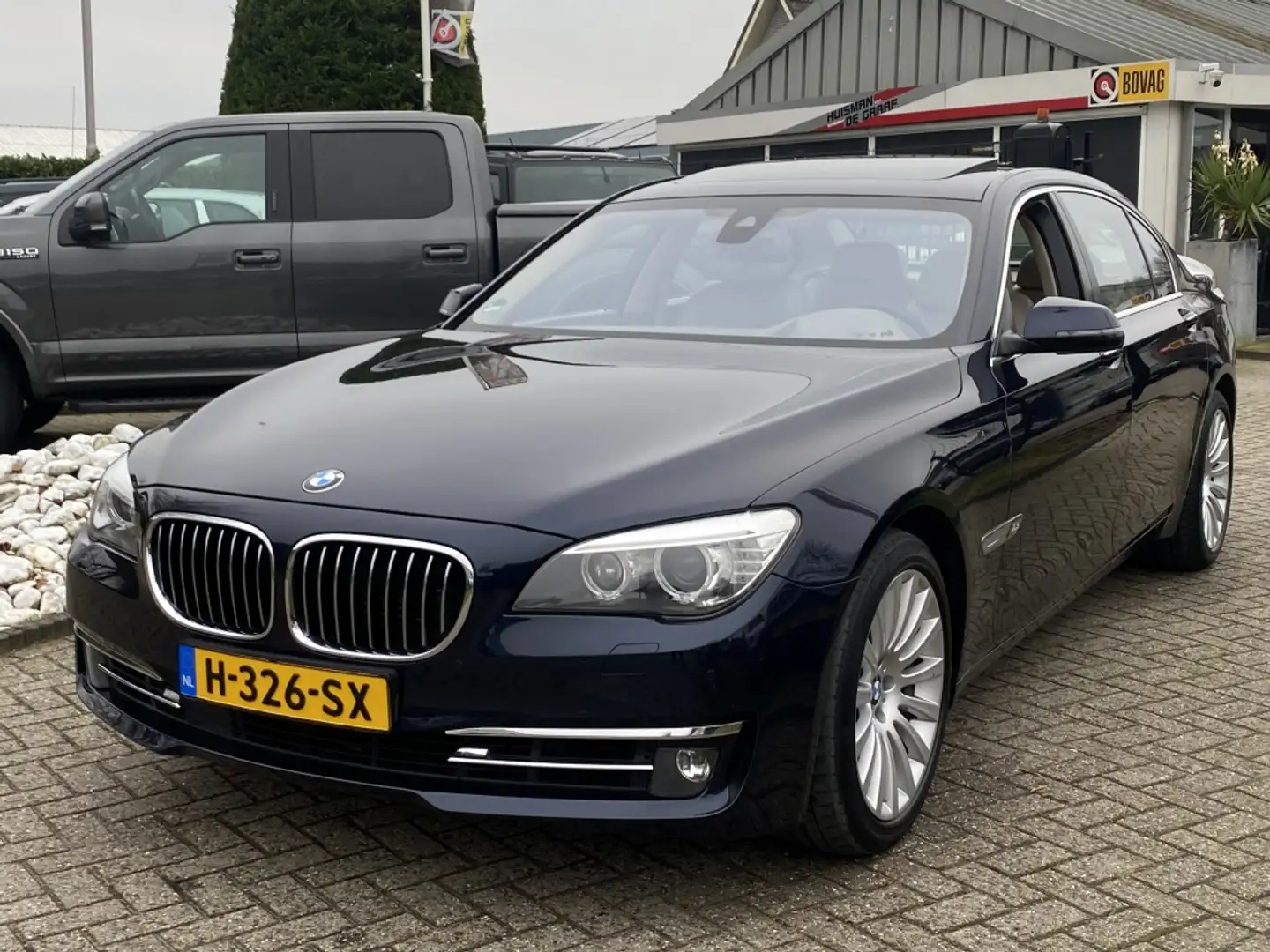 BMW 760 7 Serie 760i Lang V12 High Executive 2012 Facelift Albastru - 1