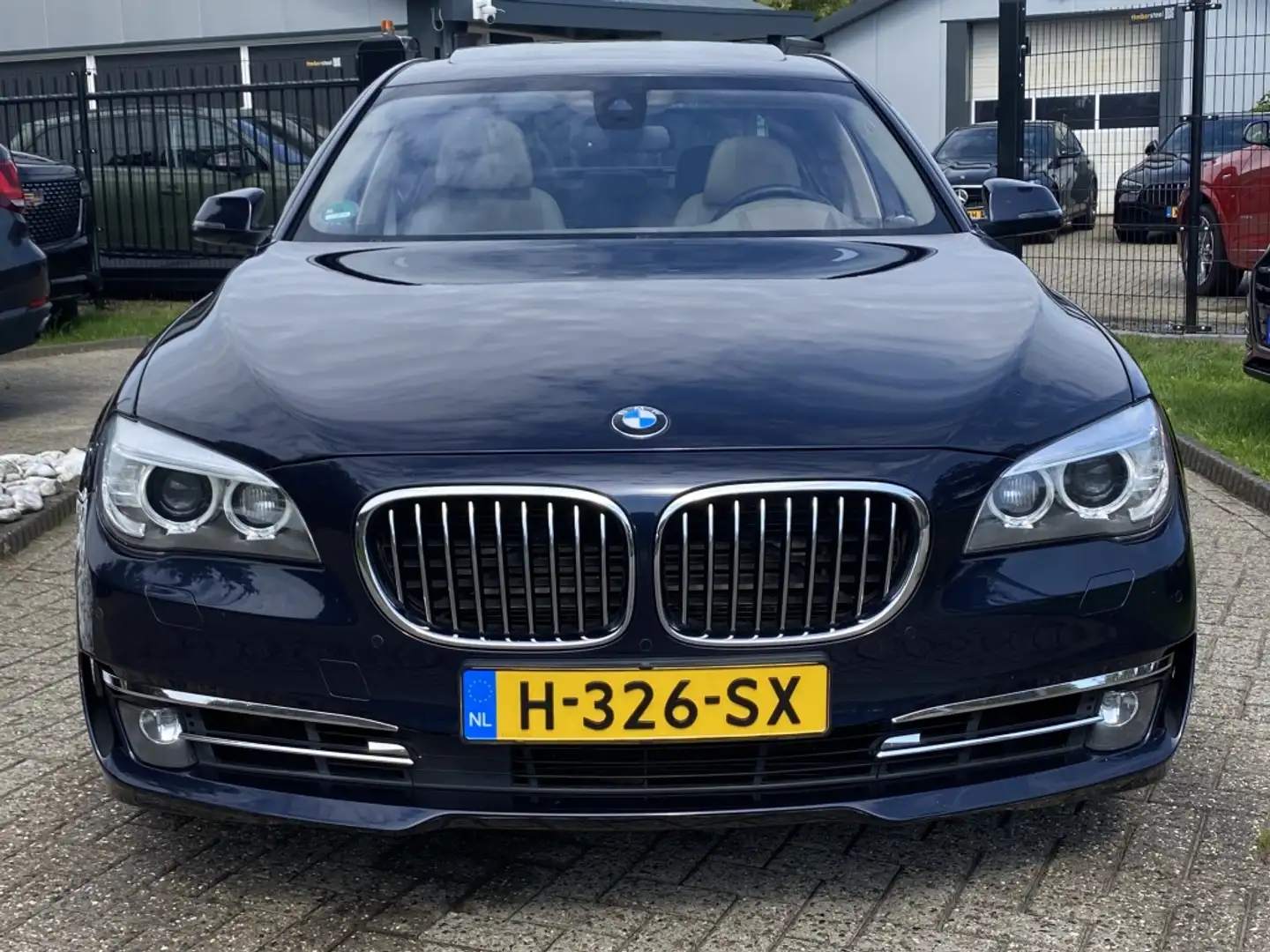 BMW 760 7 Serie 760i Lang V12 High Executive 2012 Facelift Blauw - 2