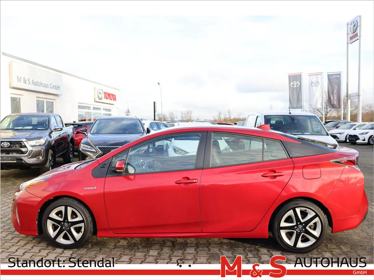 Toyota Prius 1.8 Executive HUD STANDHEIZUNG Rot - 2