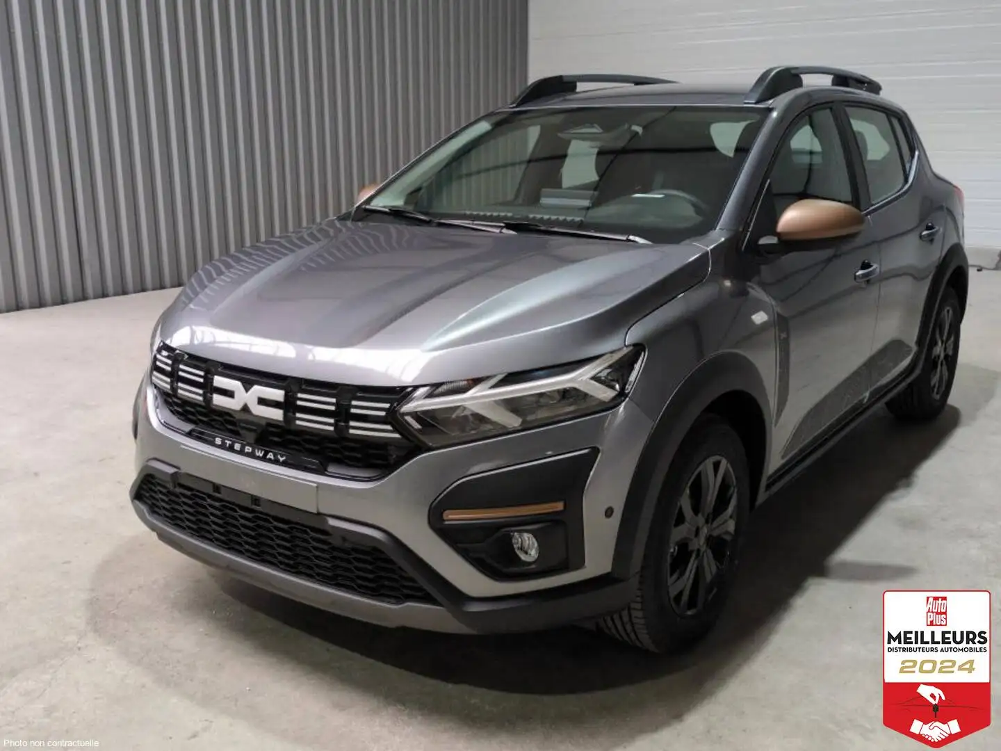 Dacia Sandero TCE 110 GSR2 STEPWAY EXTREME + ANGLES MORTS + NAVI Gri - 1