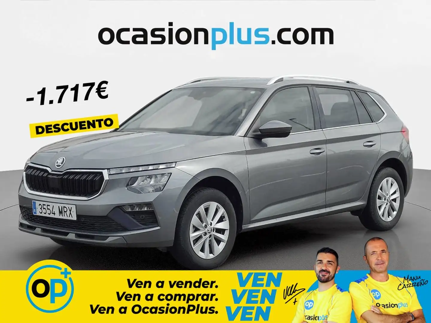 Skoda Kamiq 1.0 TSI Selection DSG7 85kW Gris - 1