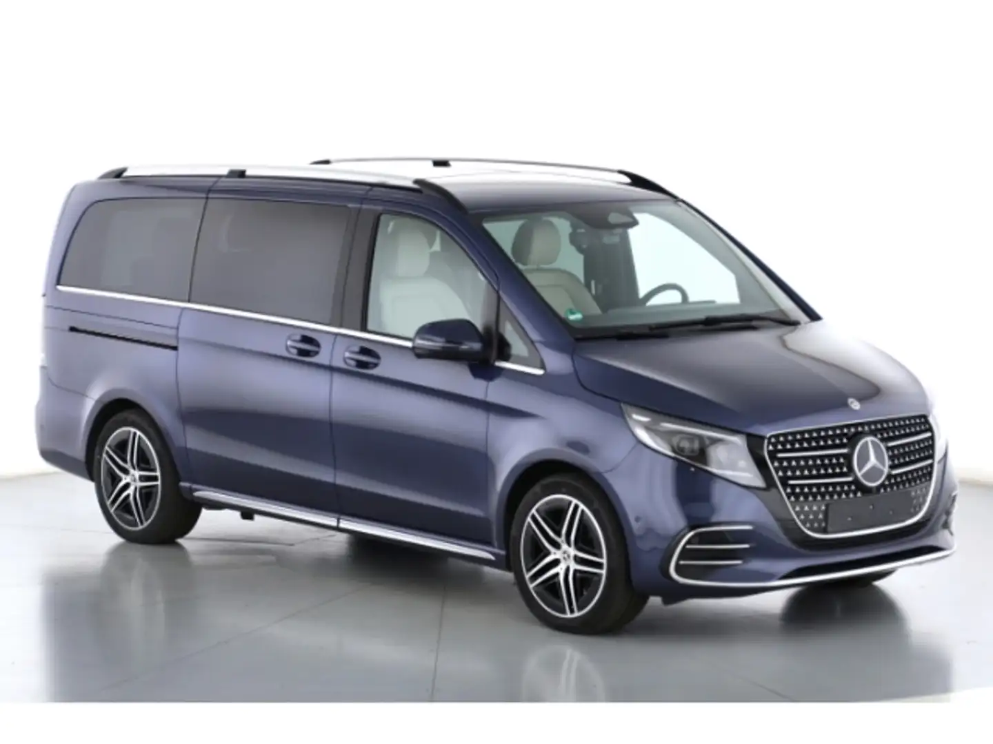 Mercedes-Benz V 250 d lang Avantgarde AMG Line Panorama AIRMATIC Blau - 2