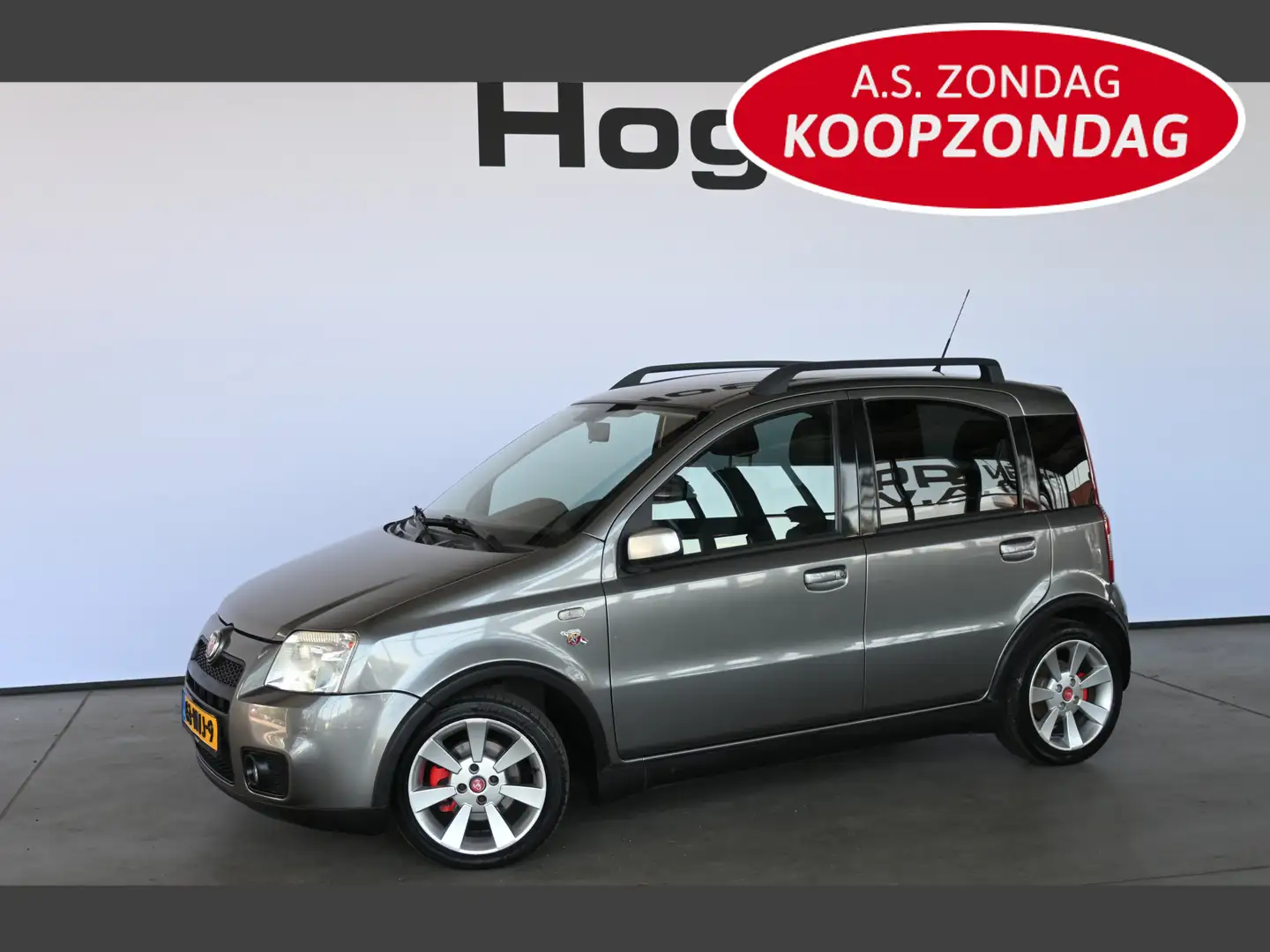 Fiat Panda 1.4 16V Sport 100 HP ABARTH Airco Licht metaal UNI Grau - 1