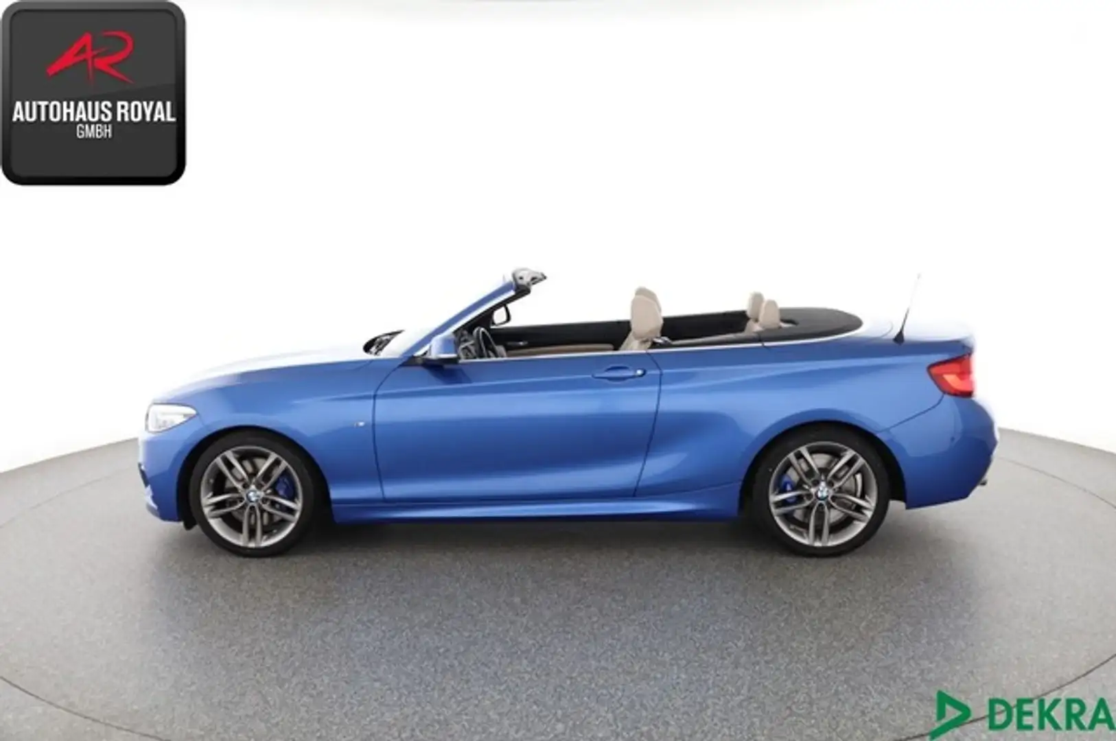 BMW 230 i Cabrio M SPORT HARMAN/K,NAVIPROF,KAMERA,SH Blauw - 2