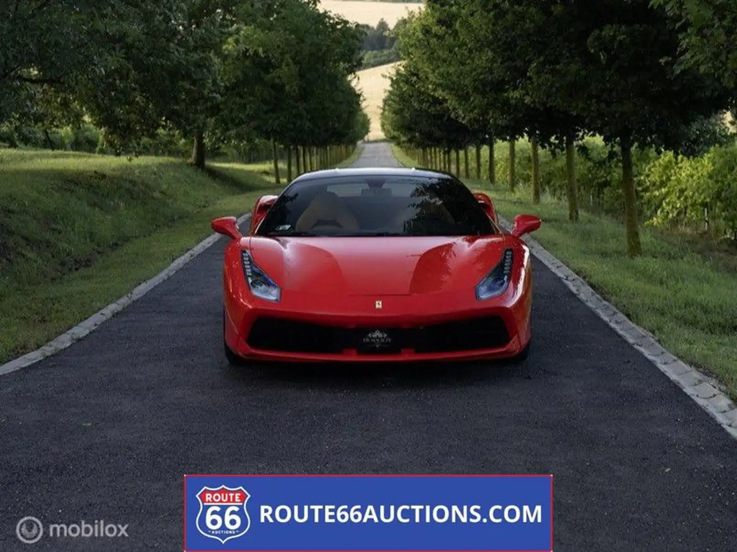 Ferrari 488 GTB | 2015 | Route 66 Auctions Zwart - 2