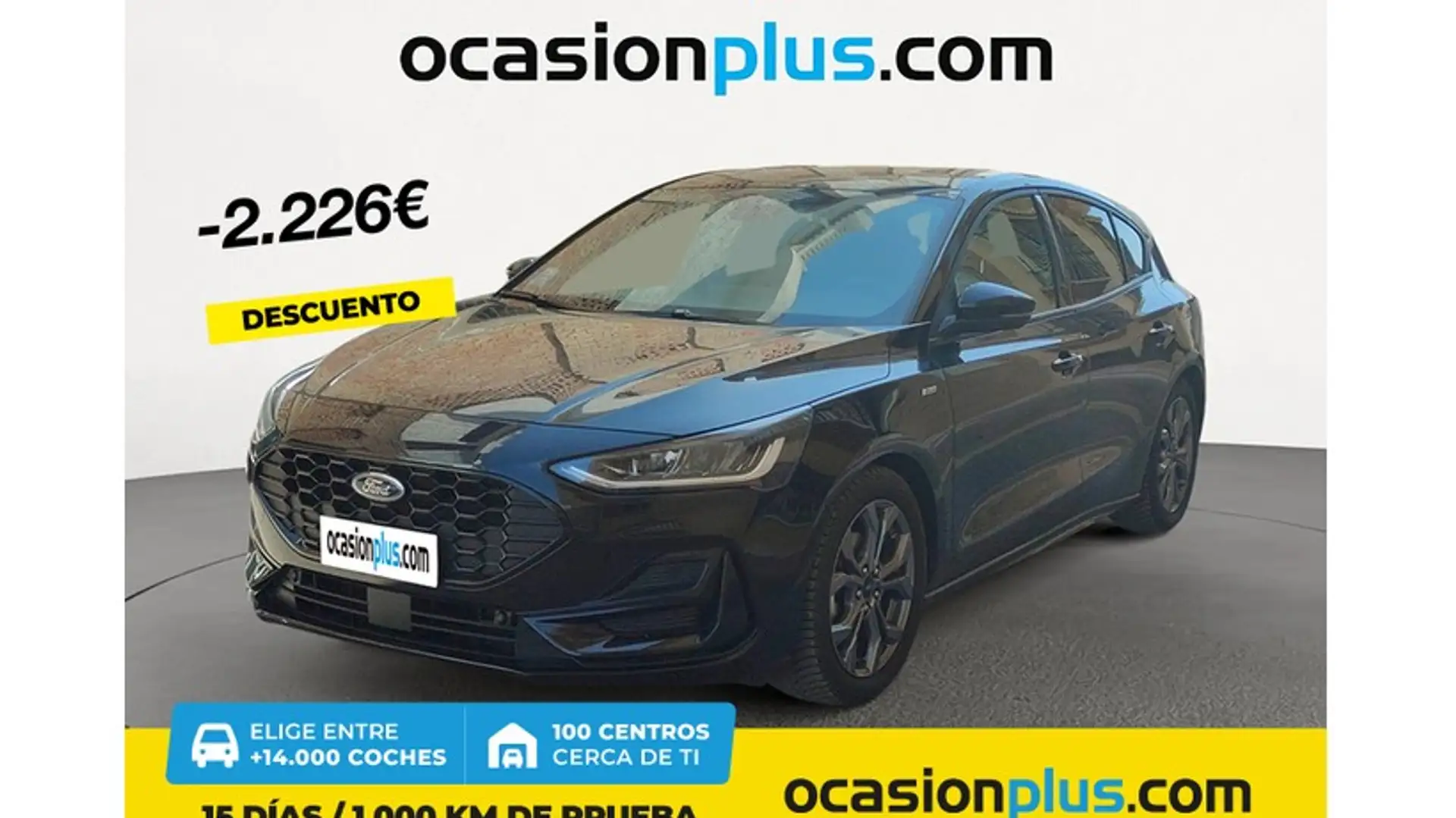 Ford Focus 1.5 Ecoblue ST-Line 115 Aut. Noir - 1