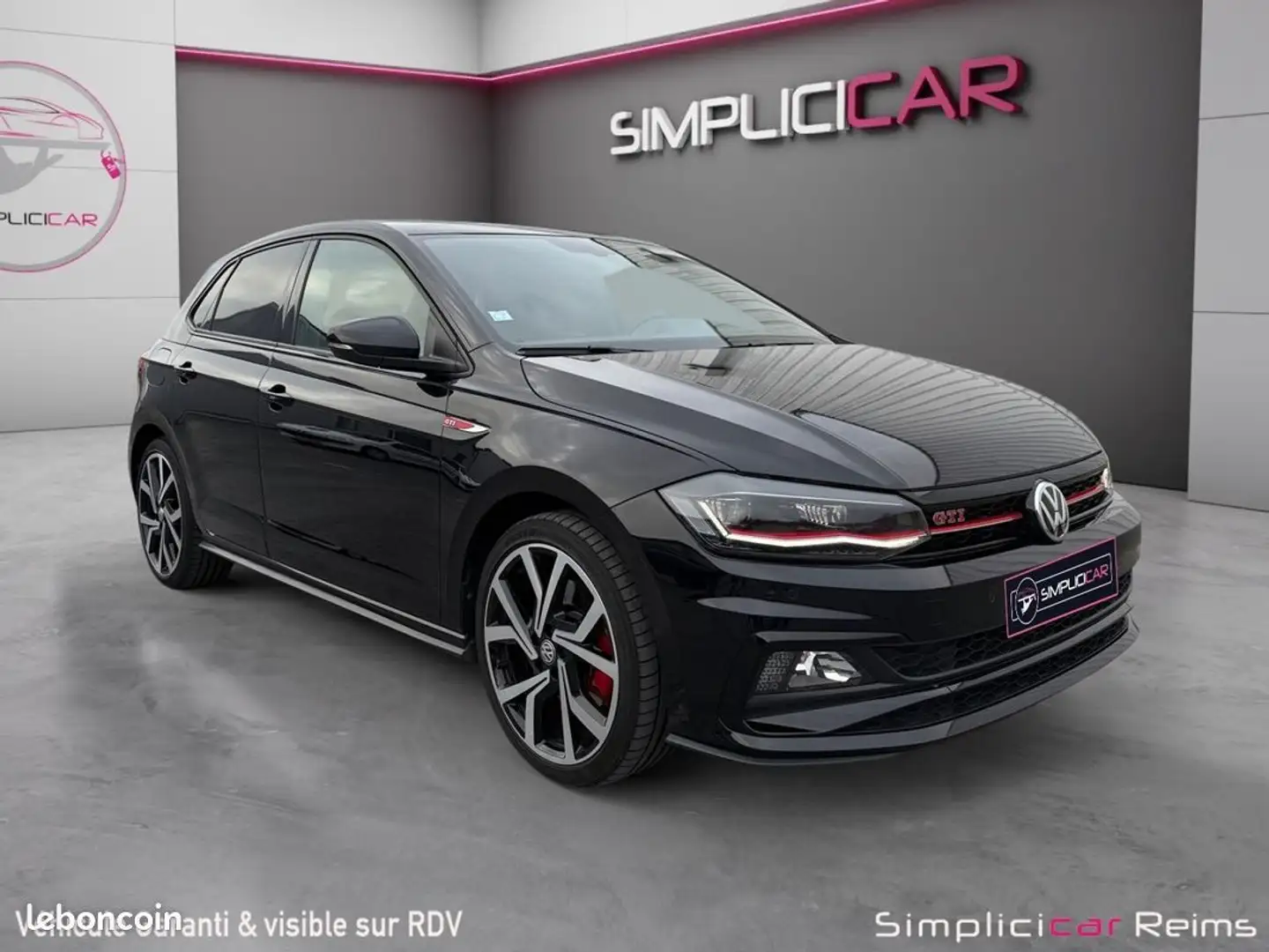 Volkswagen Polo GTI 2.0 TSI 200 DSG6 garantie 12 mois Noir - 1