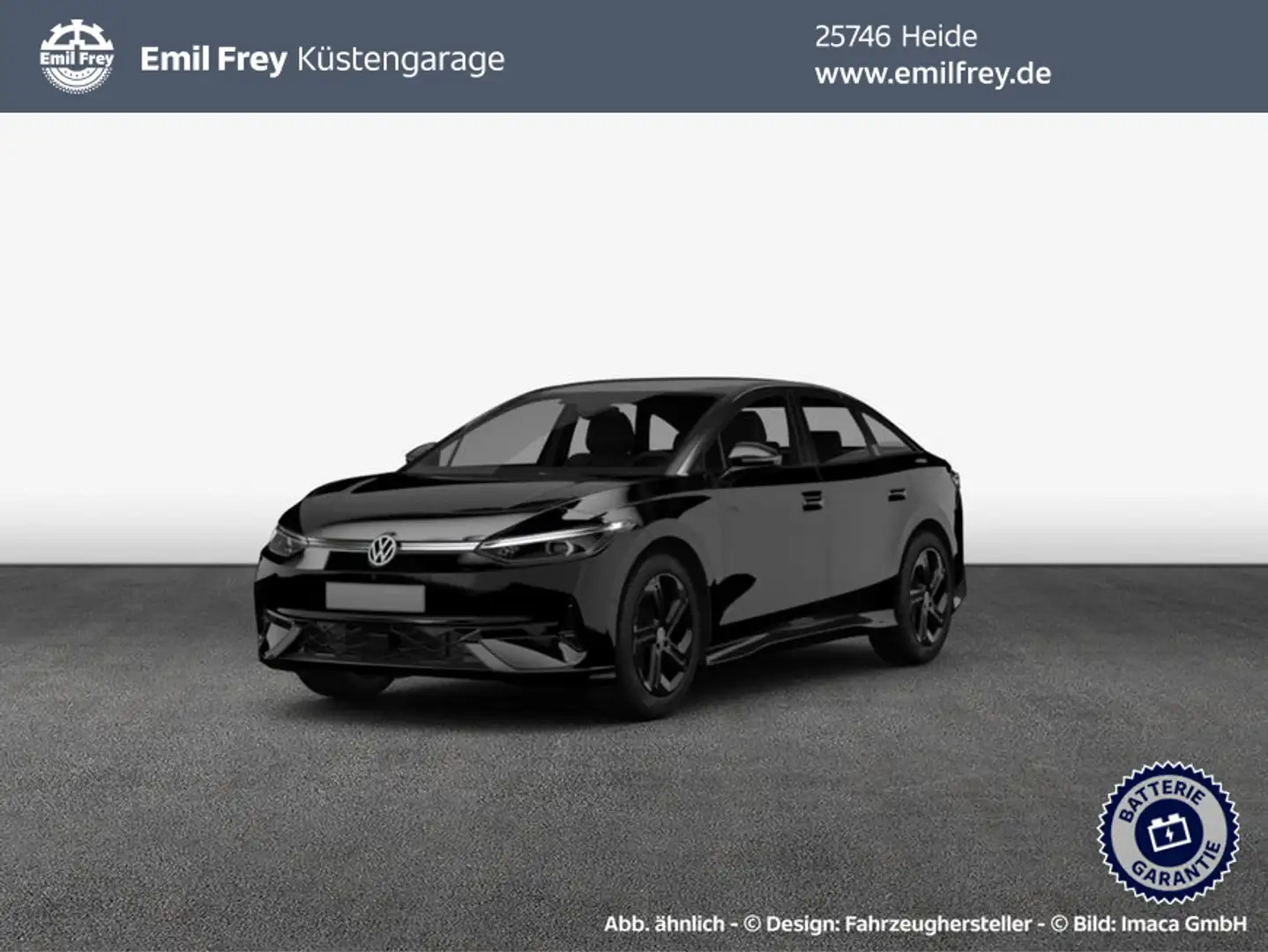 Volkswagen ID.7 GTX 4Motion AHK/IQ.Drive/Wärmepumpe Schwarz - 1