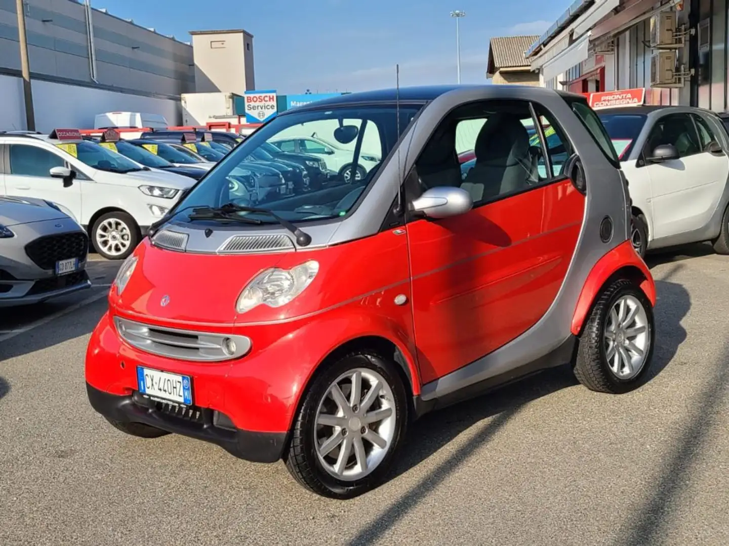 smart forTwo 700 coupé passion (45 kW) OK Neopatentati Rosso - 1