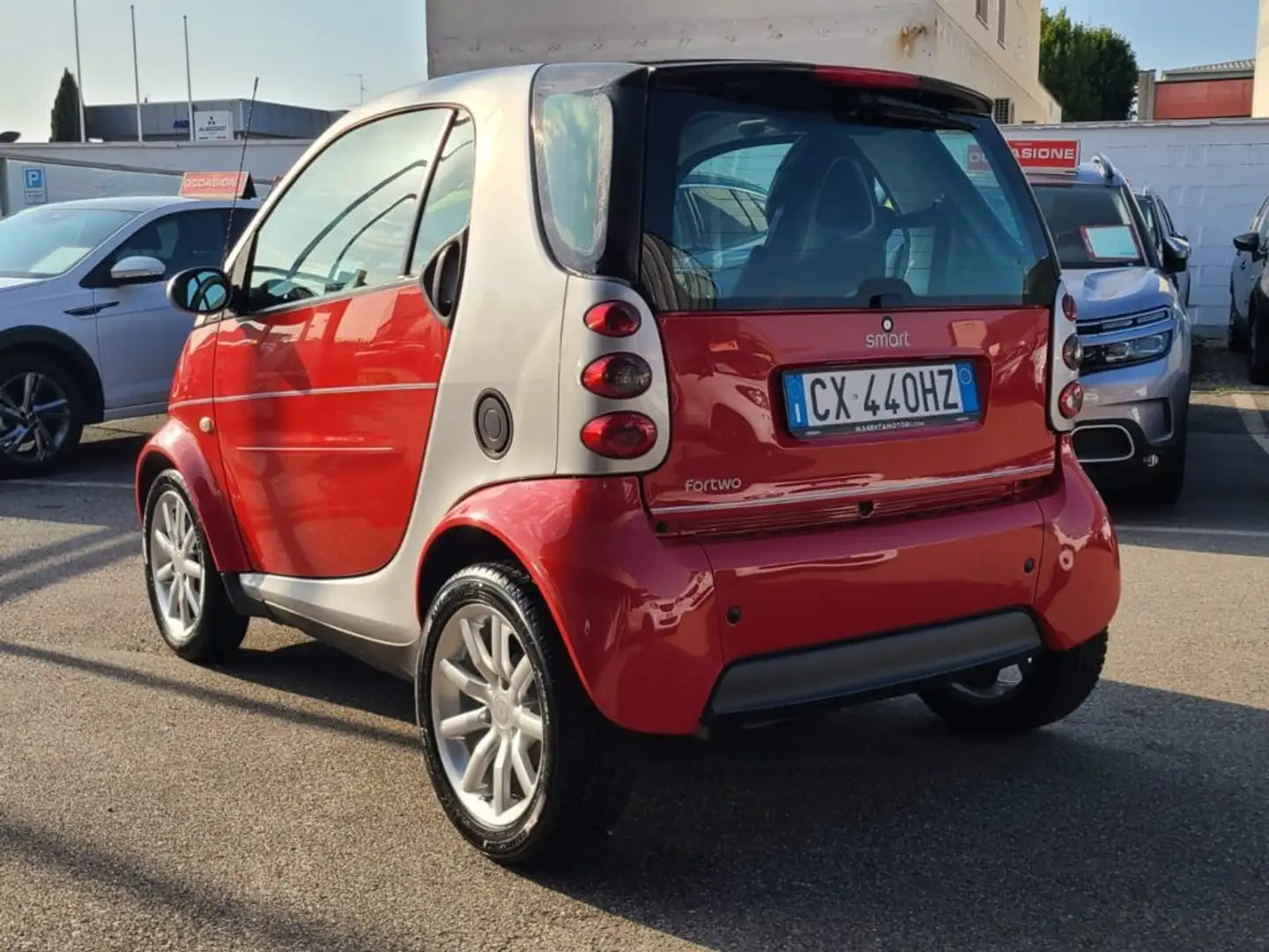 smart forTwo 700 coupé passion (45 kW) OK Neopatentati Rosso - 2