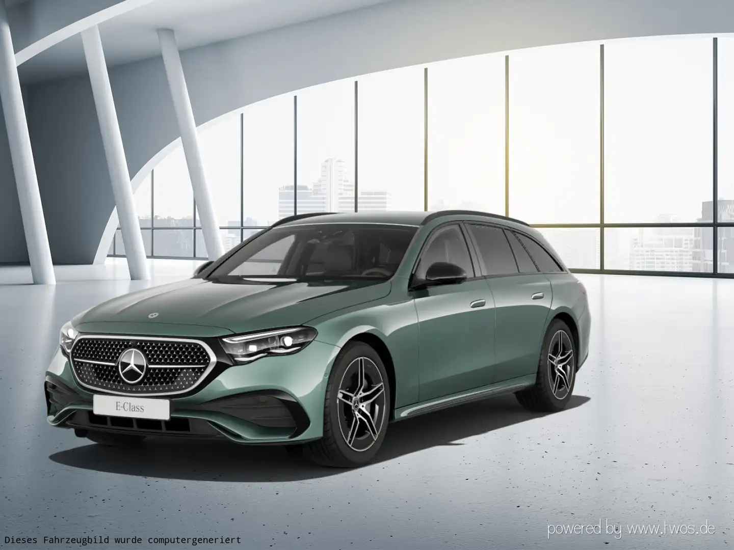 Mercedes-Benz E 200 E 200 T AMG Night AHK Digital Light KEYLESS 360° Silber - 2