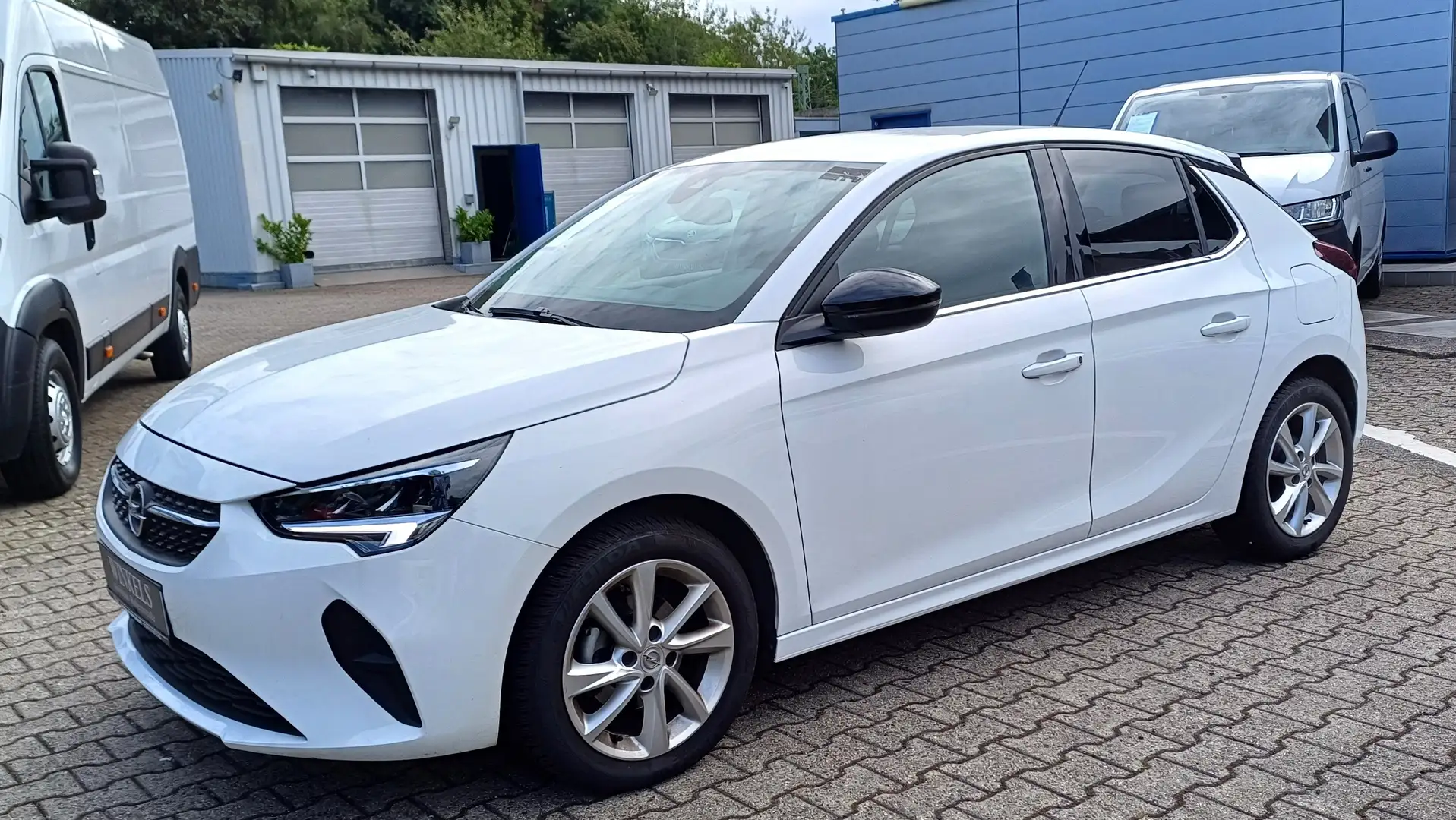 Opel Corsa Elegance-Klima-Navi-Leder-Alu-Sitzhzg-PDC-Apple Wit - 2