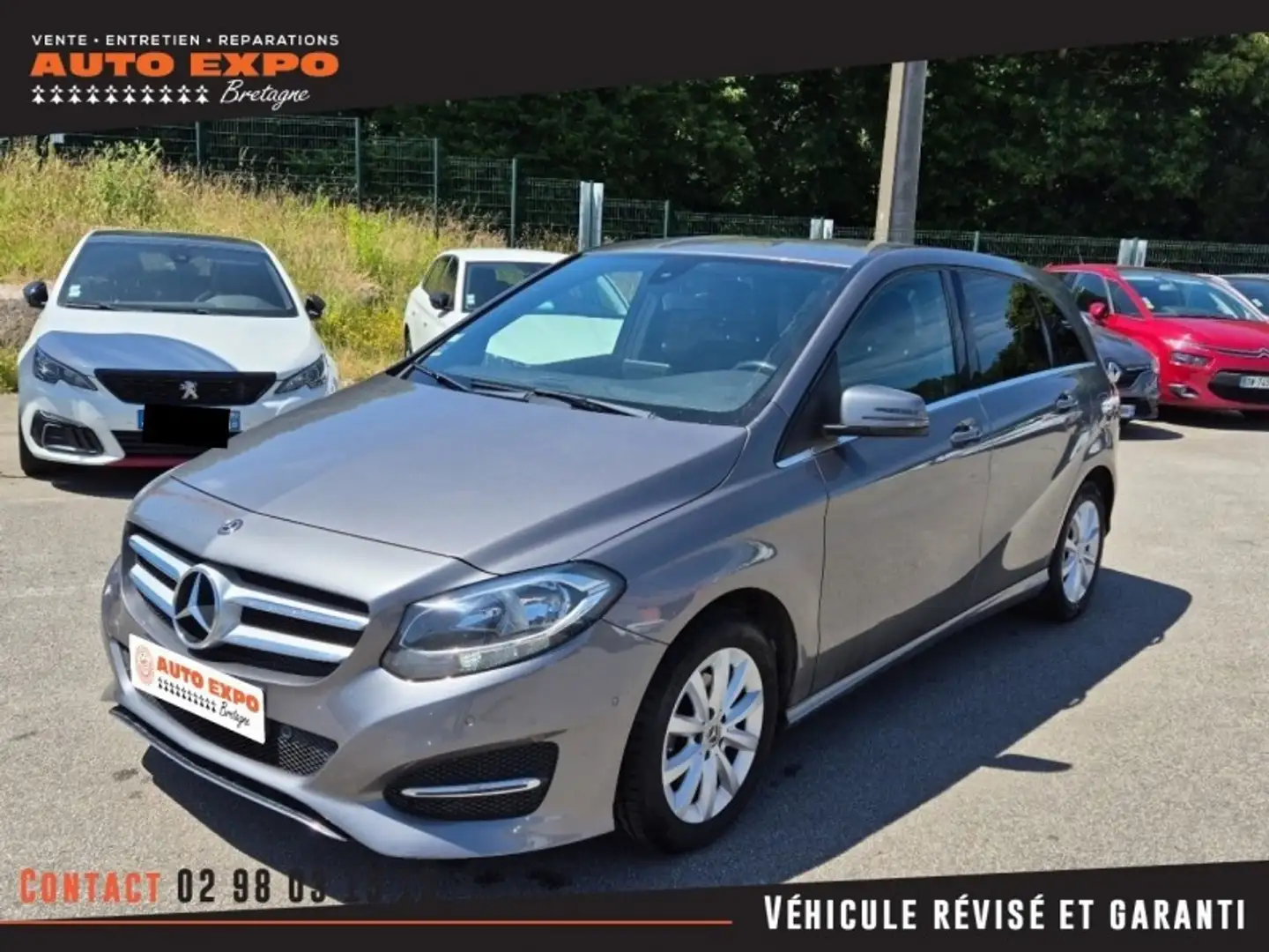 Mercedes-Benz B 180 180 D 109CH INSPIRATION 7G-DCT Gris - 1