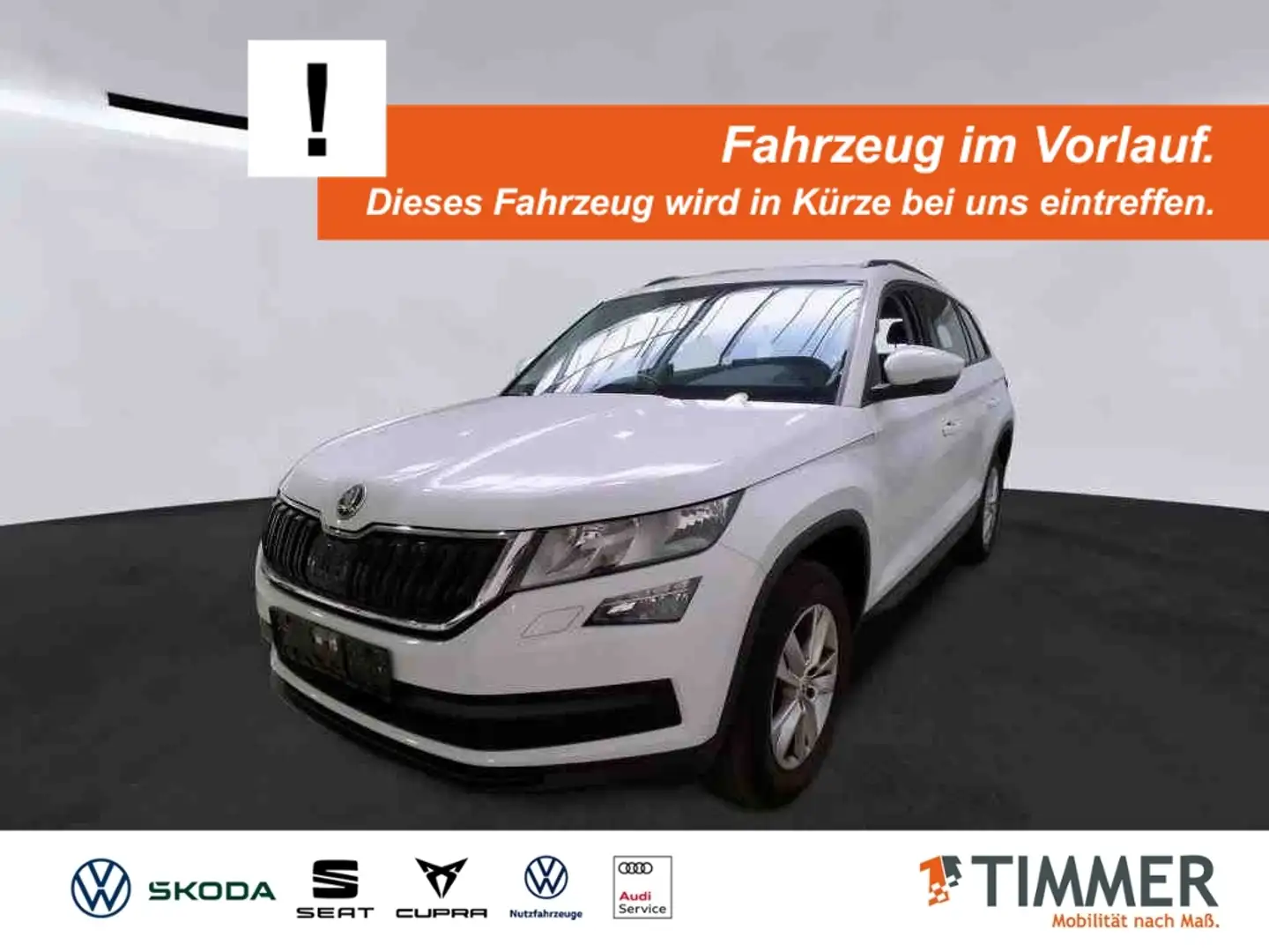 Skoda Kodiaq 2.0 TDI DSG ACTIVE *AHK *DAB *SHZ *ALU * Blanc - 1