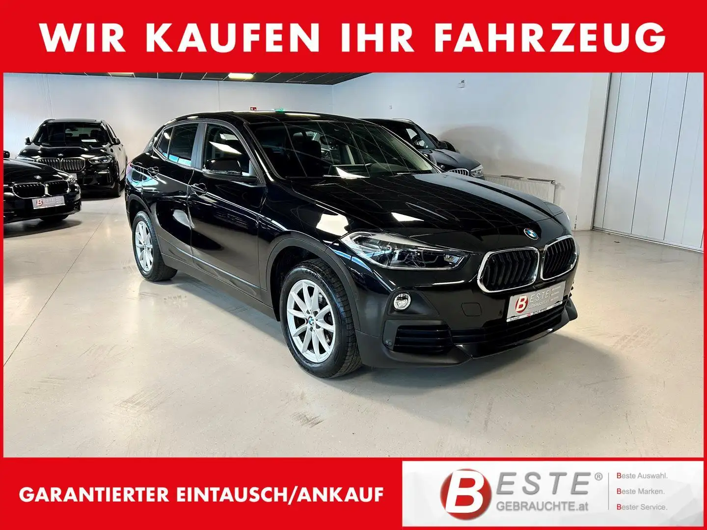 BMW X2 sDrive16d F39 B47 Schwarz - 1