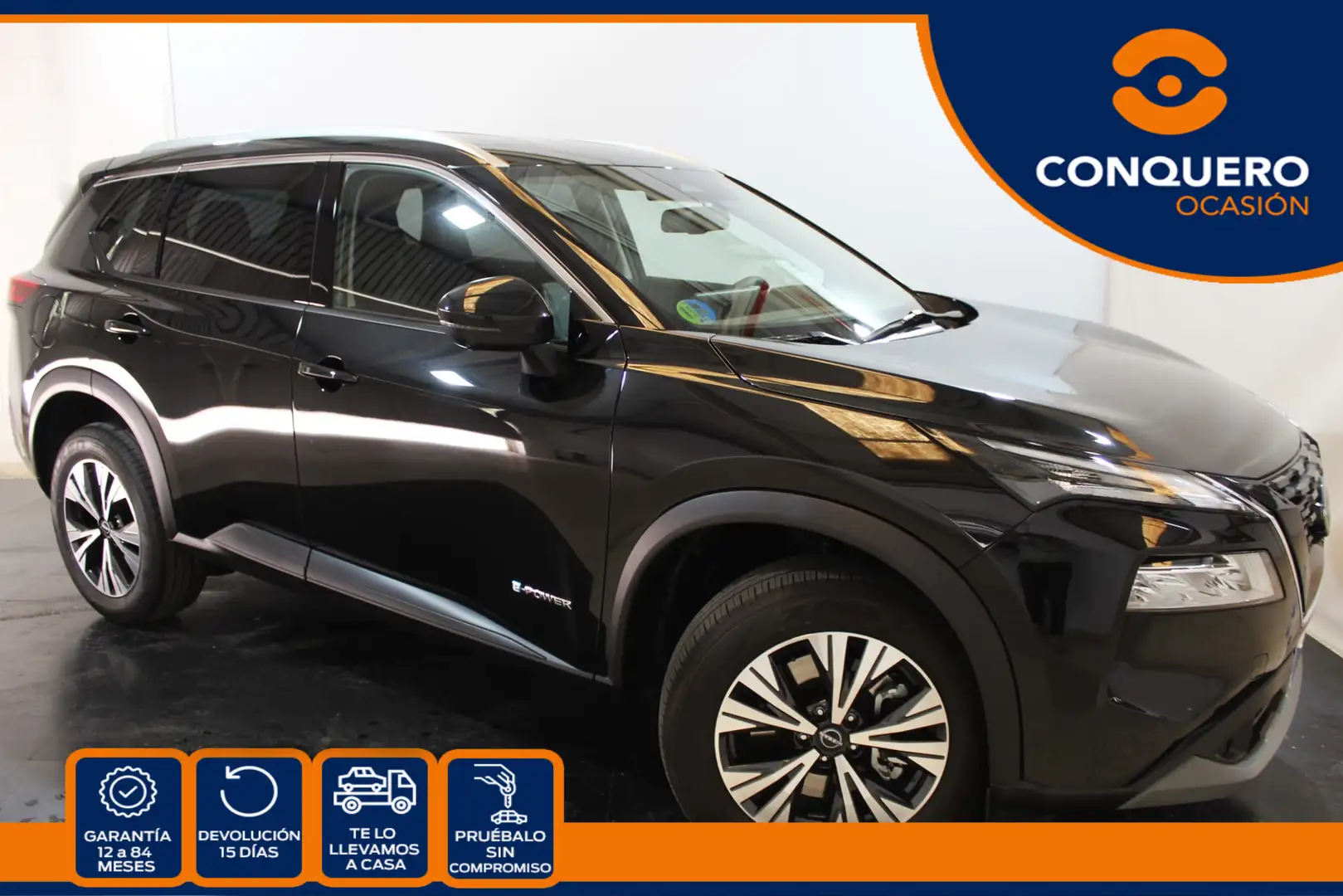 Nissan X-Trail 1.5 e-Power N-Connecta 4x2 5pl. 152kW Zwart - 1