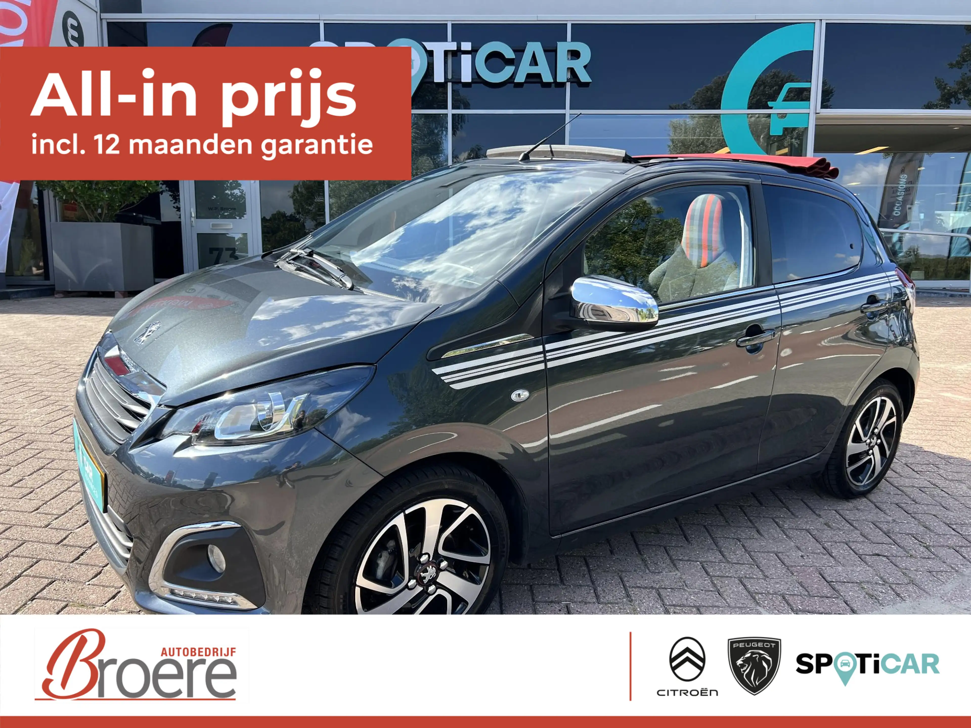 Peugeot 108 1.0 e-VTi 72 pk Allure TOP! 5 deurs | Elektrisch c